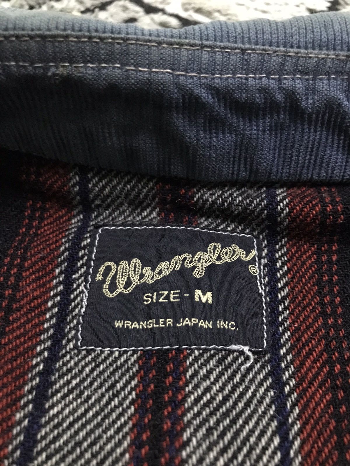 Vintage Vintage 70s Wrangler blanket worker jacket Size US L / EU 52-54 / 3 - 7 Thumbnail