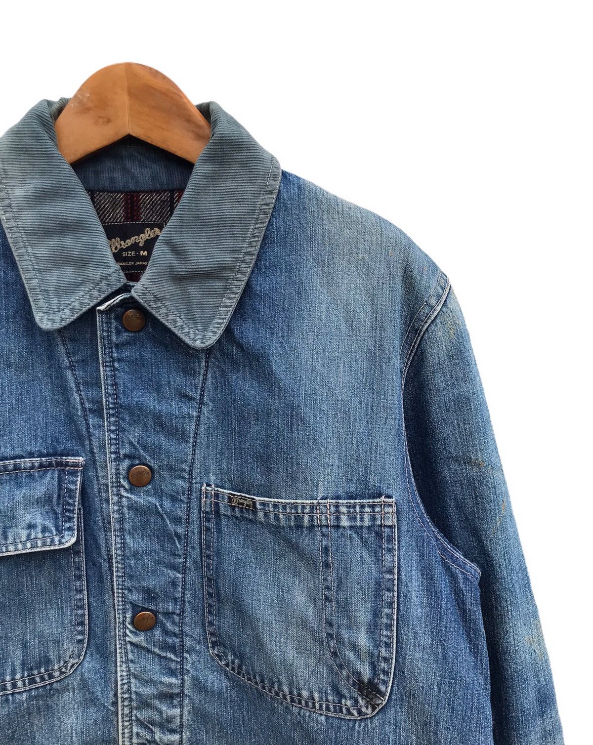 Vintage Vintage 70s Wrangler blanket worker jacket Size US L / EU 52-54 / 3 - 3 Thumbnail