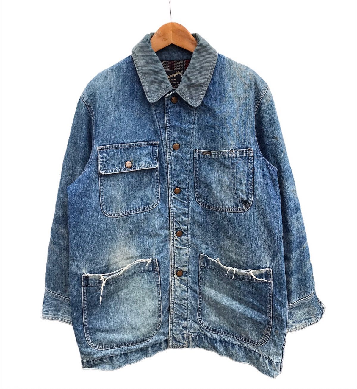 Vintage Vintage 70s Wrangler blanket worker jacket Size US L / EU 52-54 / 3 - 2 Thumbnail