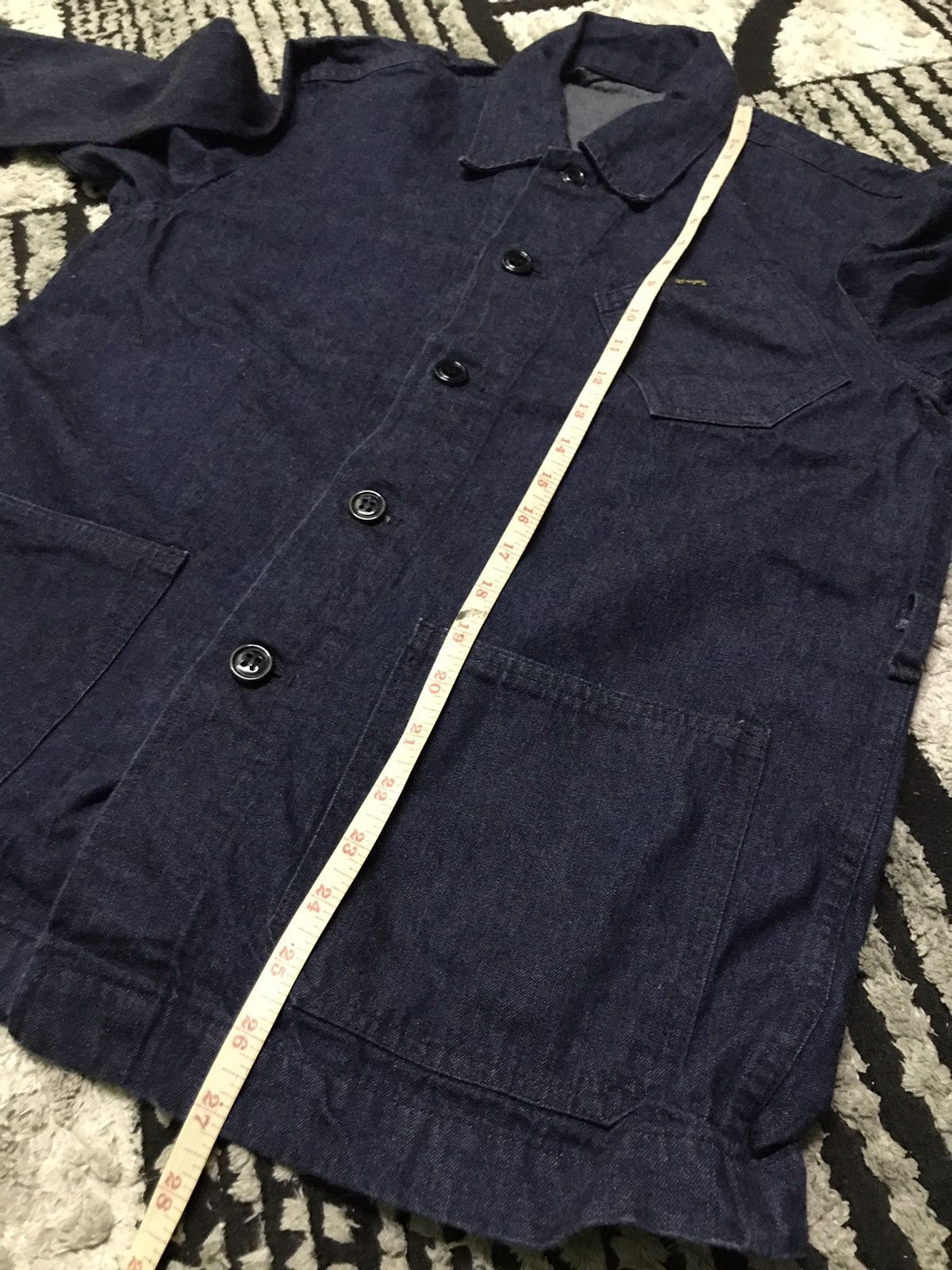 Vintage Vintage 80s wrangler chore denim jacket Size US M / EU 48-50 / 2 - 6 Thumbnail