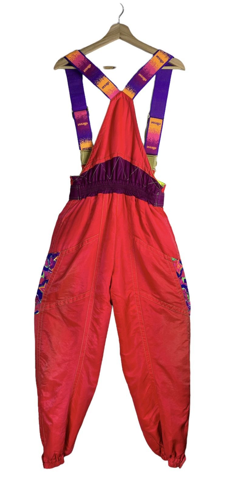 Ellesse OFFER 🔥 Vintage Ellesse Ski Suit Winter Overall Size 26" / US 2 / IT 38 - 4 Thumbnail