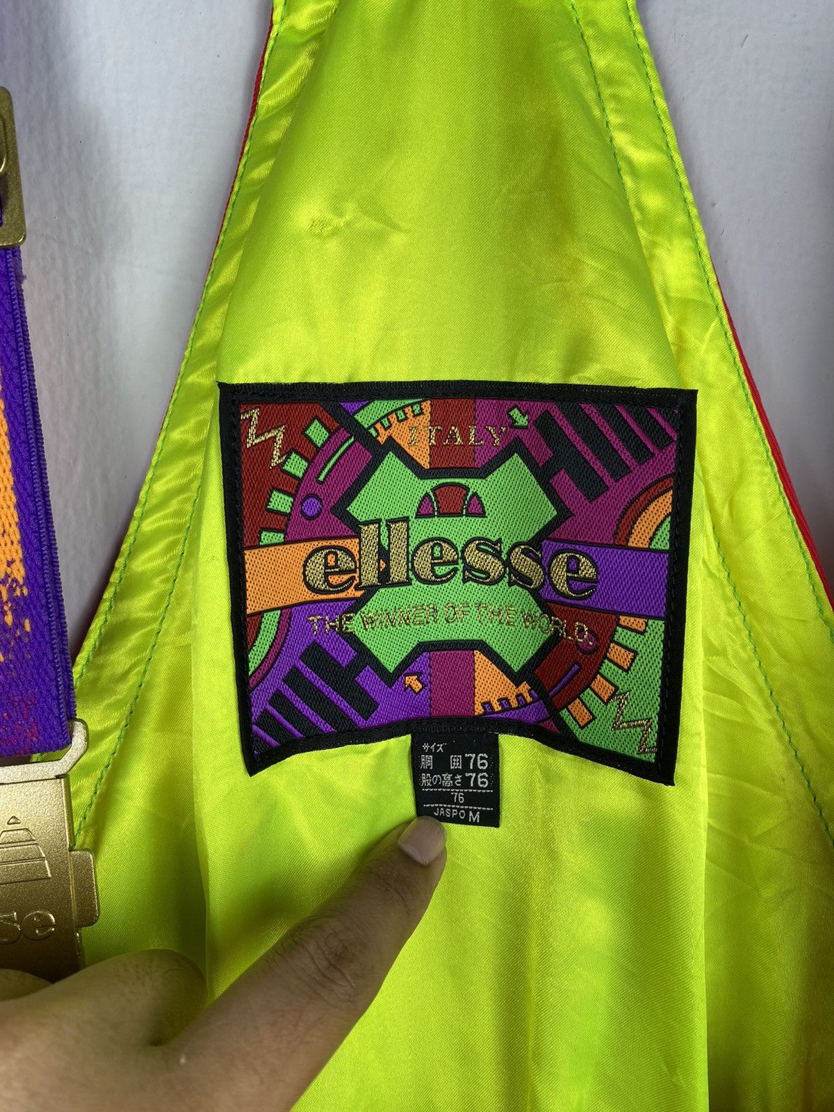 Ellesse OFFER 🔥 Vintage Ellesse Ski Suit Winter Overall Size 26" / US 2 / IT 38 - 7 Thumbnail