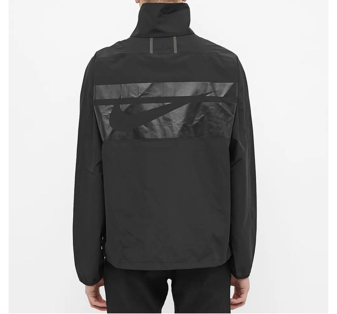 Comme des Garcons × Nike Comme Des Garçons Black Nike Half Zip Pullover Size US M / EU 48-50 / 2 - 5 Thumbnail
