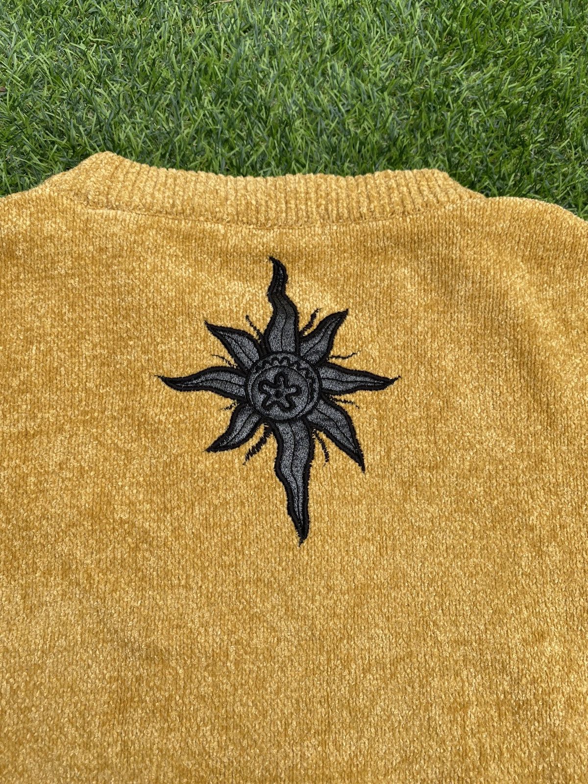 Lancel SHOOT 🔥 Vintage Colour Block Embroidery Lancel Sweatshirt Size US L / EU 52-54 / 3 - 8 Thumbnail