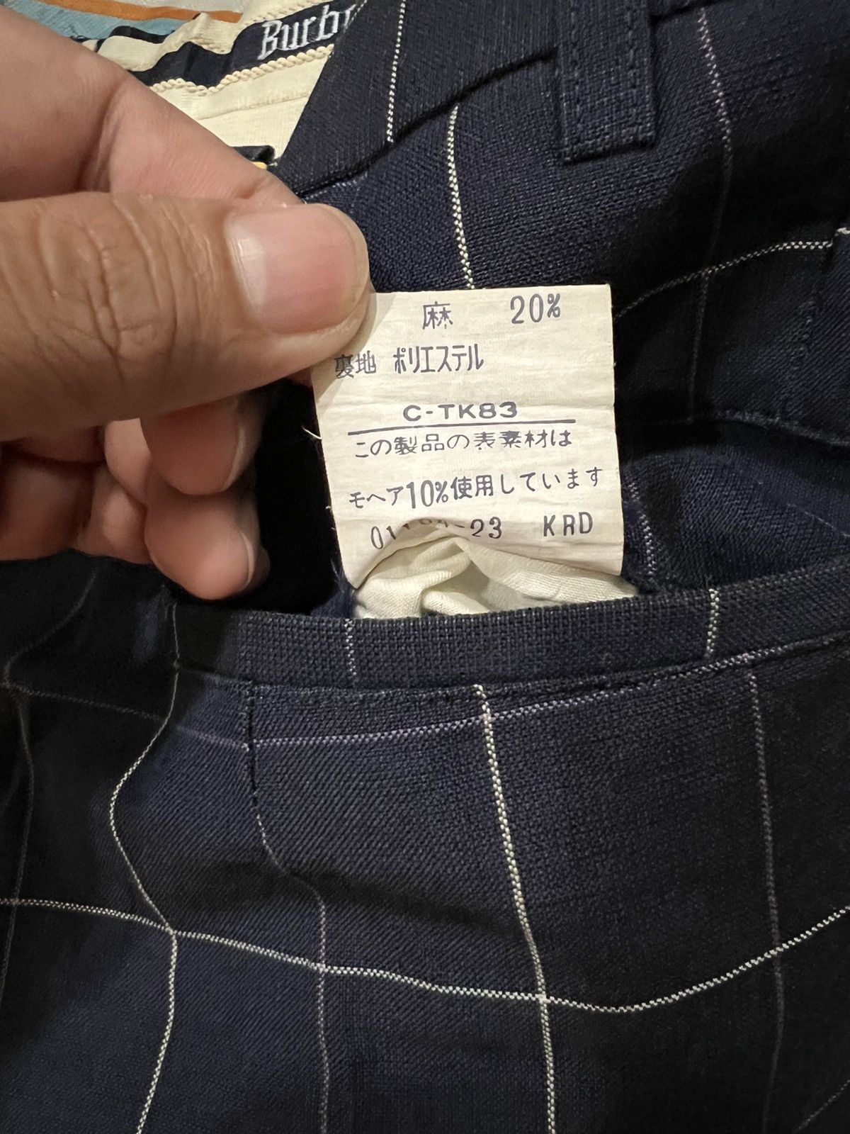 Burberry Vintage Burberry’s Plaid tartan Pant Size US 31 - 10 Thumbnail