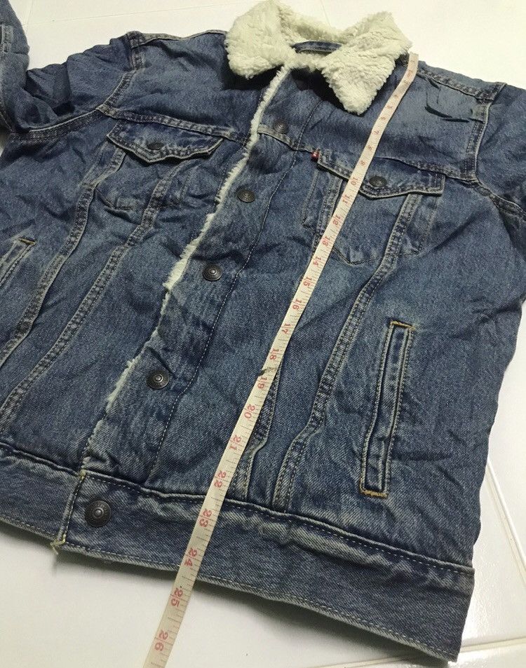 Levi's Levis Sherpa denim trucker jacket Size US S / EU 44-46 / 1 - 8 Thumbnail