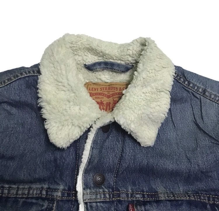 Levi's Levis Sherpa denim trucker jacket Size US S / EU 44-46 / 1 - 4 Thumbnail
