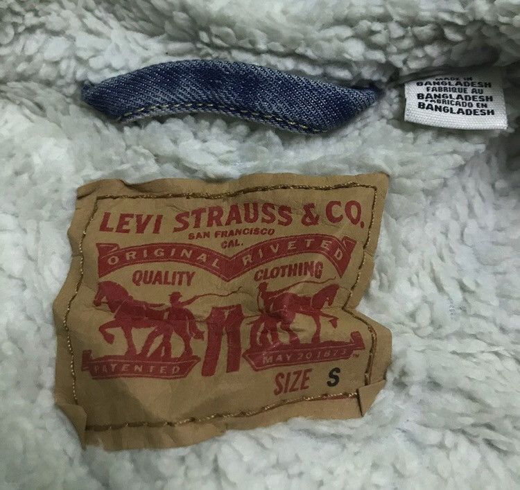 Levi's Levis Sherpa denim trucker jacket Size US S / EU 44-46 / 1 - 3 Thumbnail