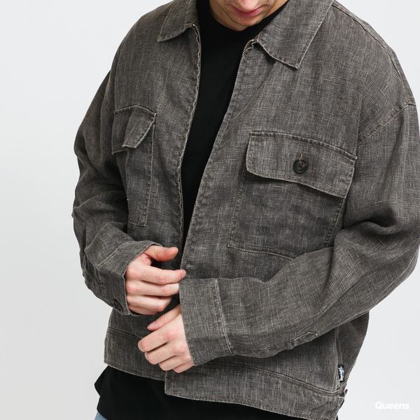 Stussy Stussy Boxy Linen Zip Jacket | Grailed