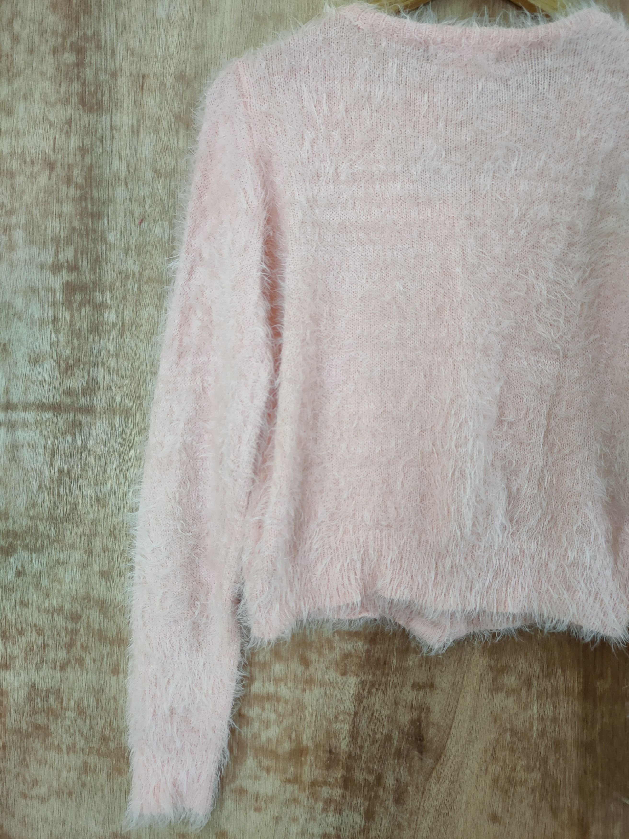 Cartoon Network D Hello Kitty X Sorridere mohair fur knitwear shaggy #46-554 Size S / US 4 / IT 40 - 12 Thumbnail