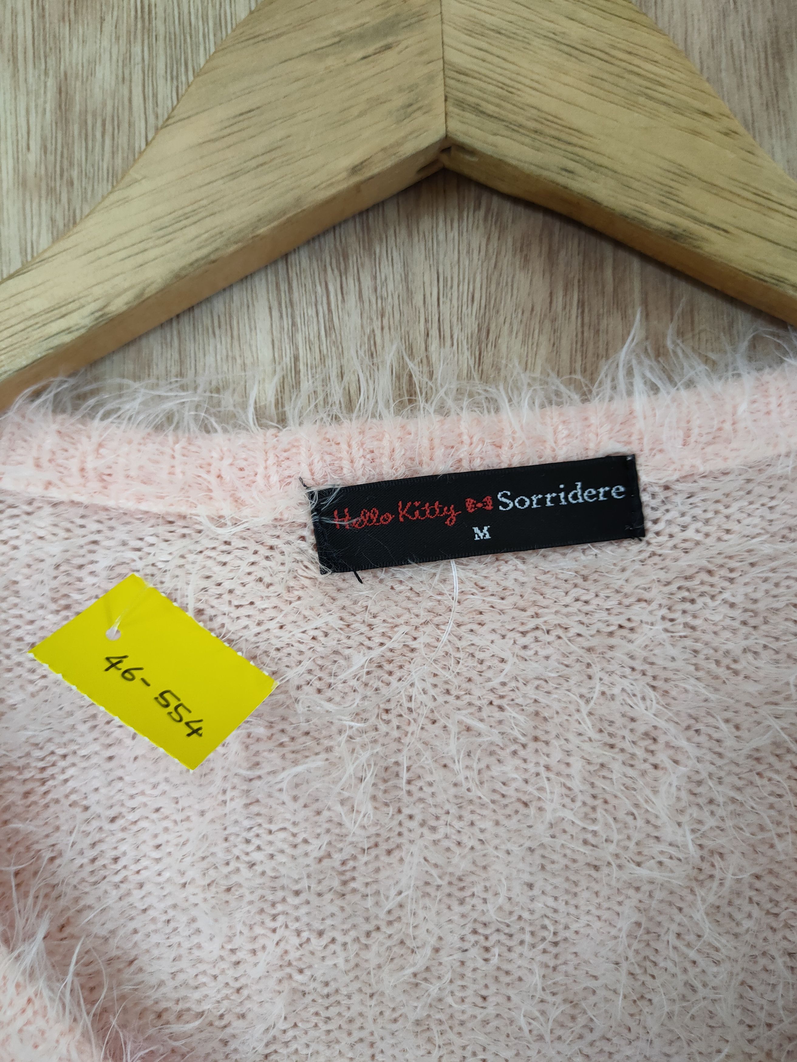 Cartoon Network D Hello Kitty X Sorridere mohair fur knitwear shaggy #46-554 Size S / US 4 / IT 40 - 5 Thumbnail