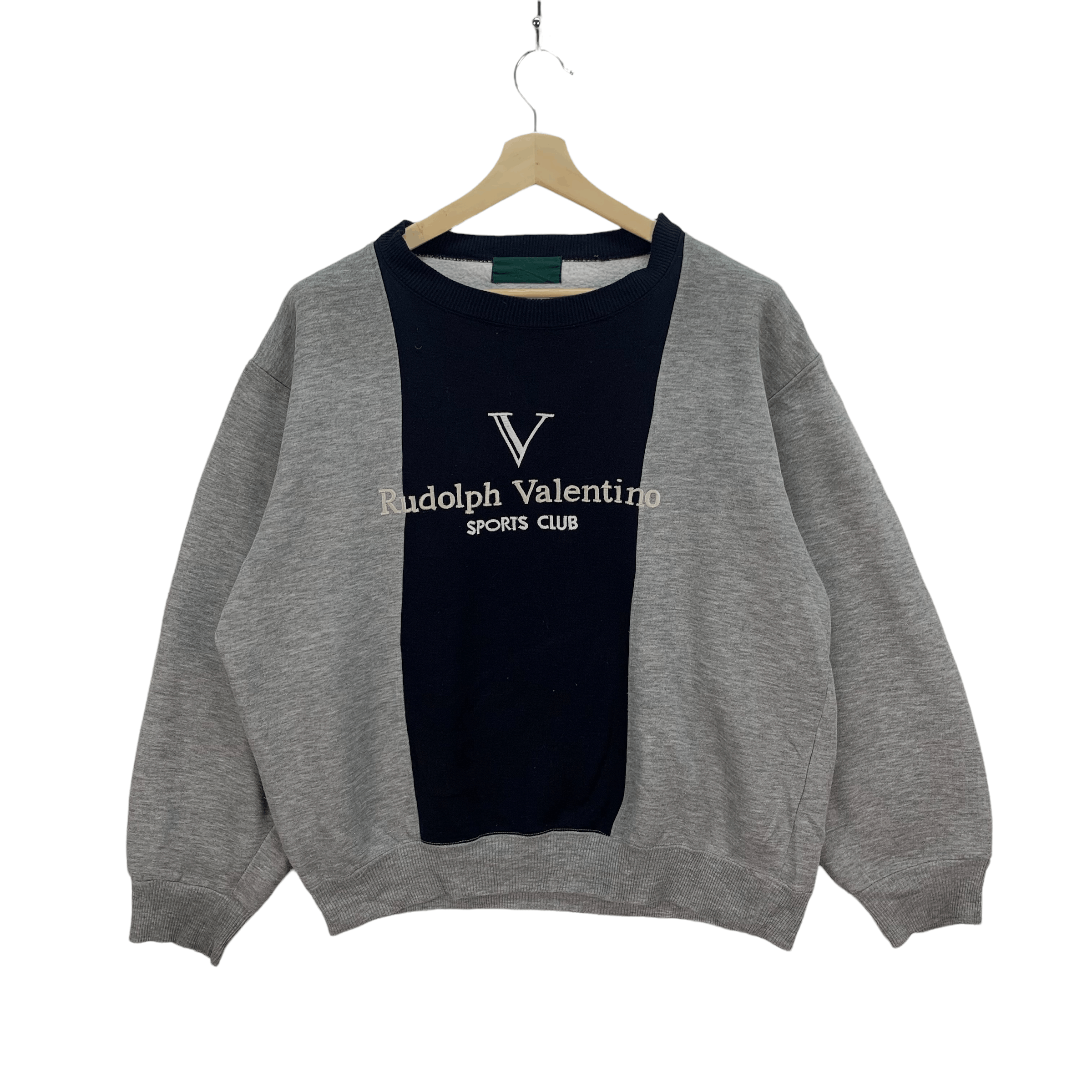 inden for Pelagic jeg fandt det Valentino Rudolph Valentino Sport Club Big Logo Sweatshirt #3739-130 |  Grailed