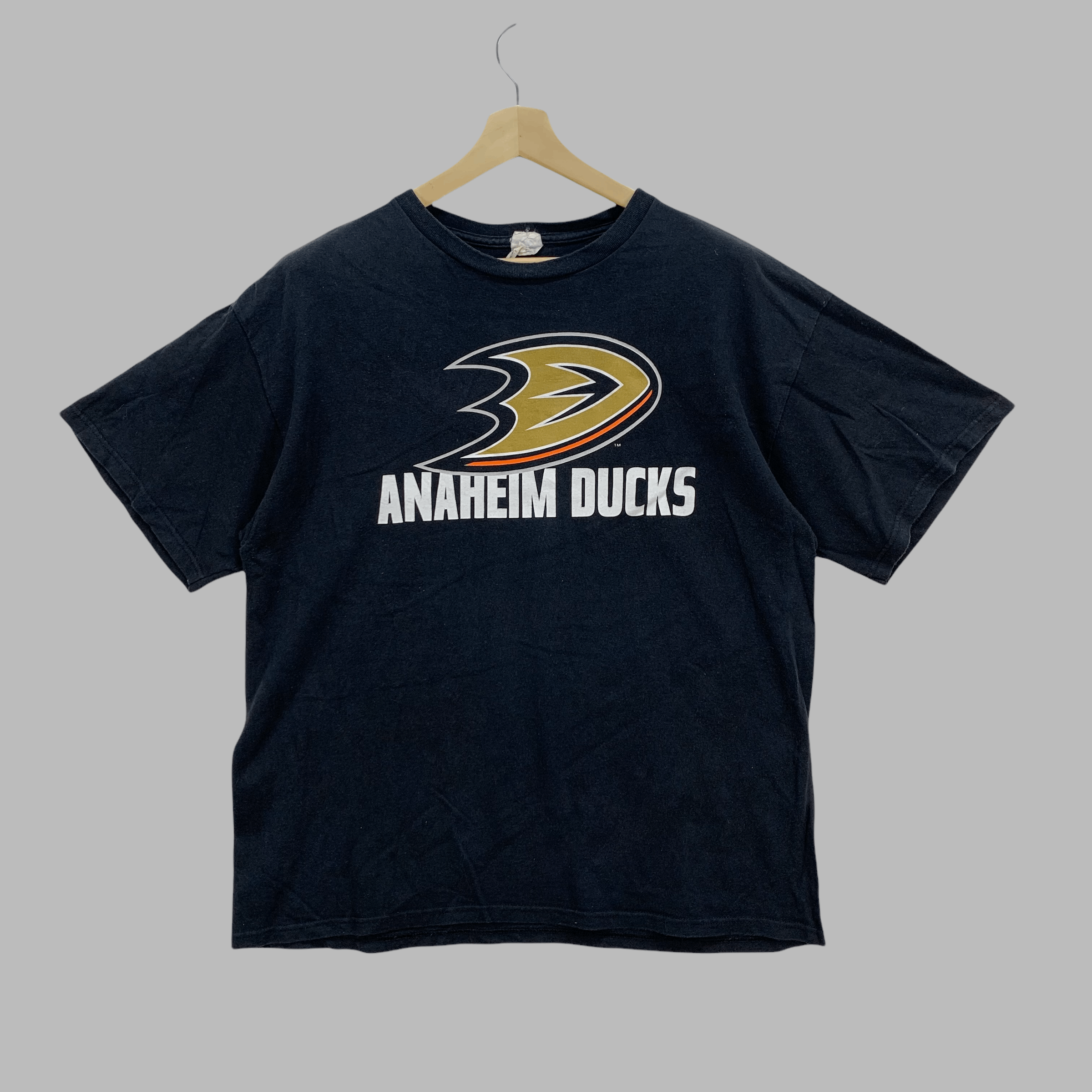 Delta Anaheim Ducks / Honda Big Logo Tees #3738-130 Size US L / EU 52-54 / 3 - 1 Thumbnail