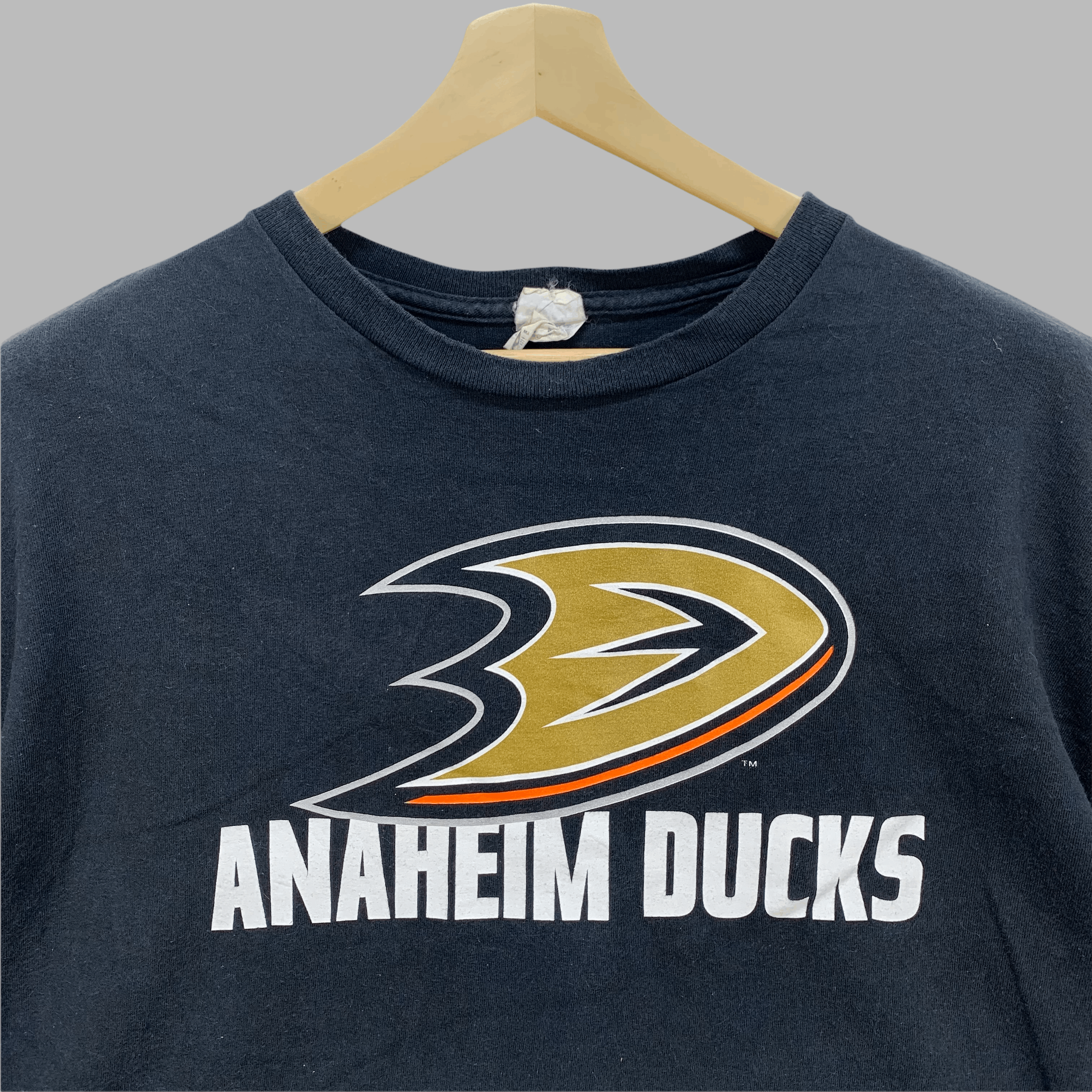 Delta Anaheim Ducks / Honda Big Logo Tees #3738-130 Size US L / EU 52-54 / 3 - 2 Thumbnail