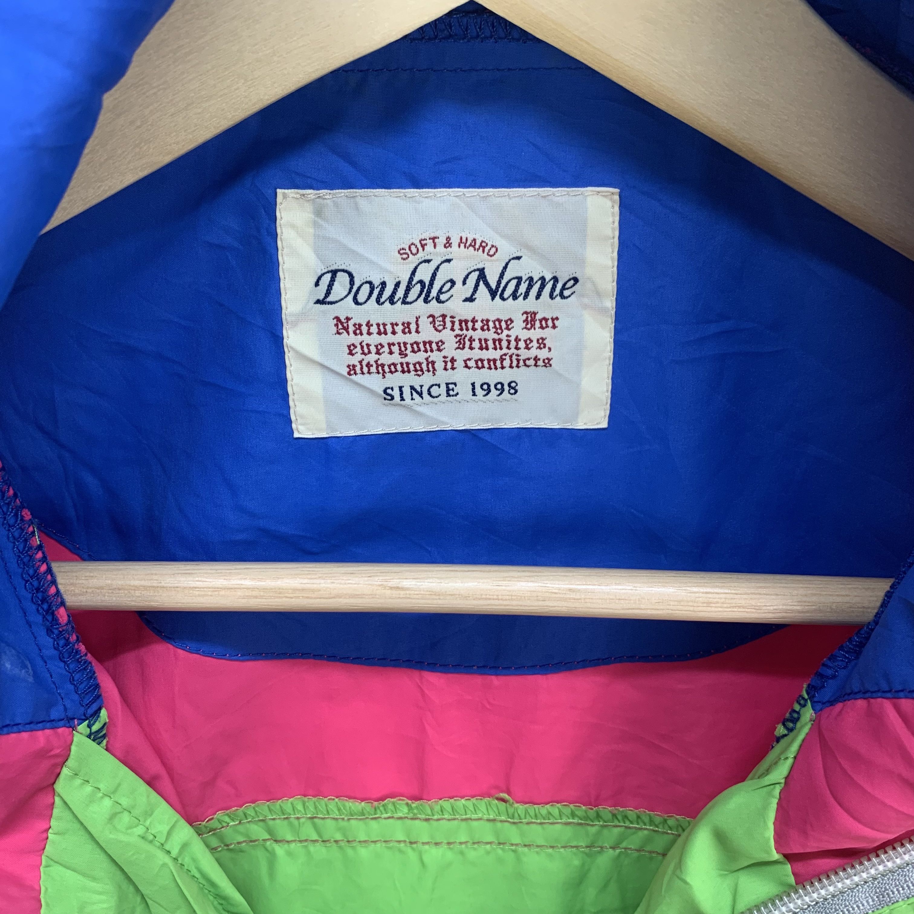 Japanese Brand Double Name Natural Multicolor Light Jacket #3734-130 Size US S / EU 44-46 / 1 - 7 Thumbnail