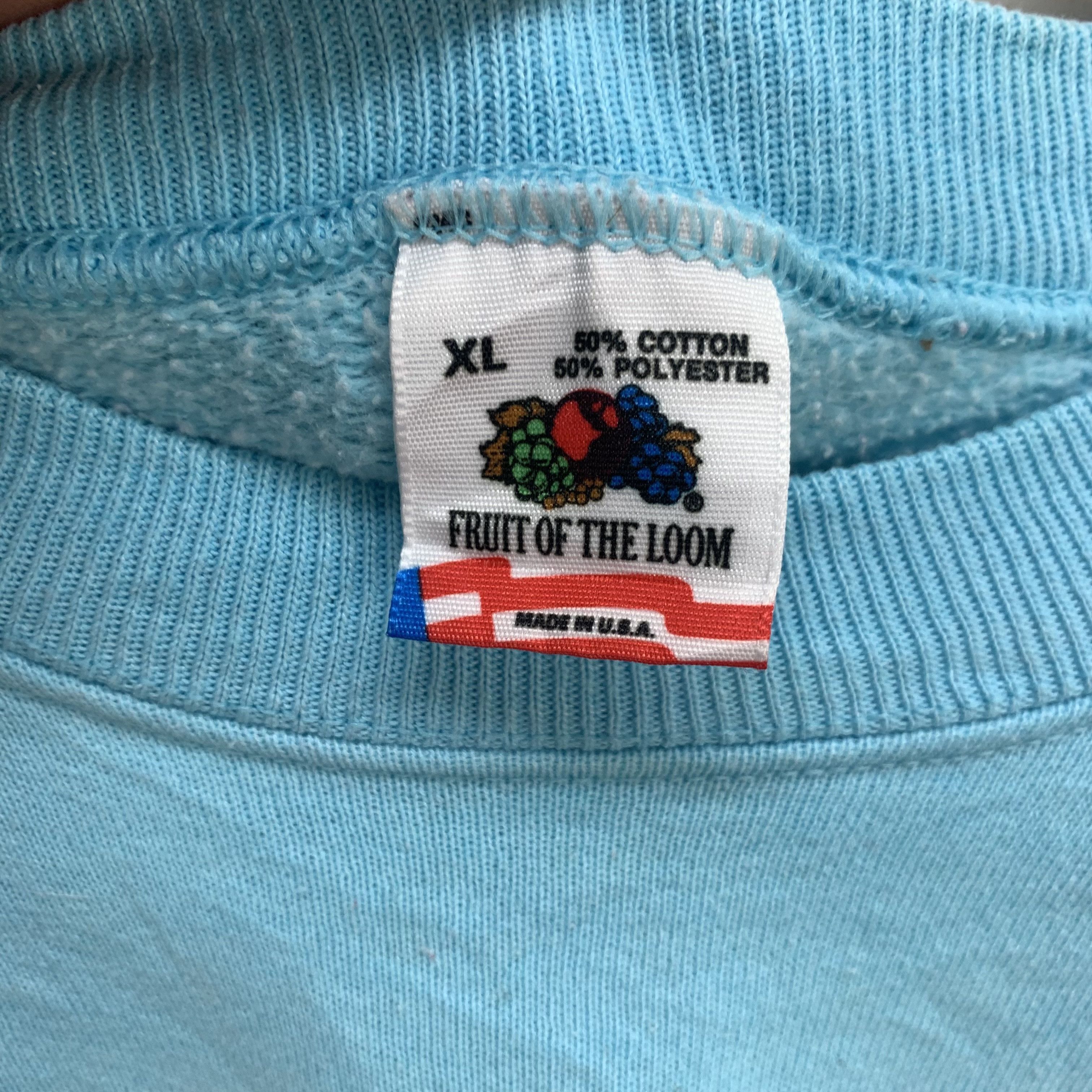 Fruit Of The Loom 88's Ocean Shores Shells Sweatshirts #3732-130 Size US XL / EU 56 / 4 - 9 Thumbnail