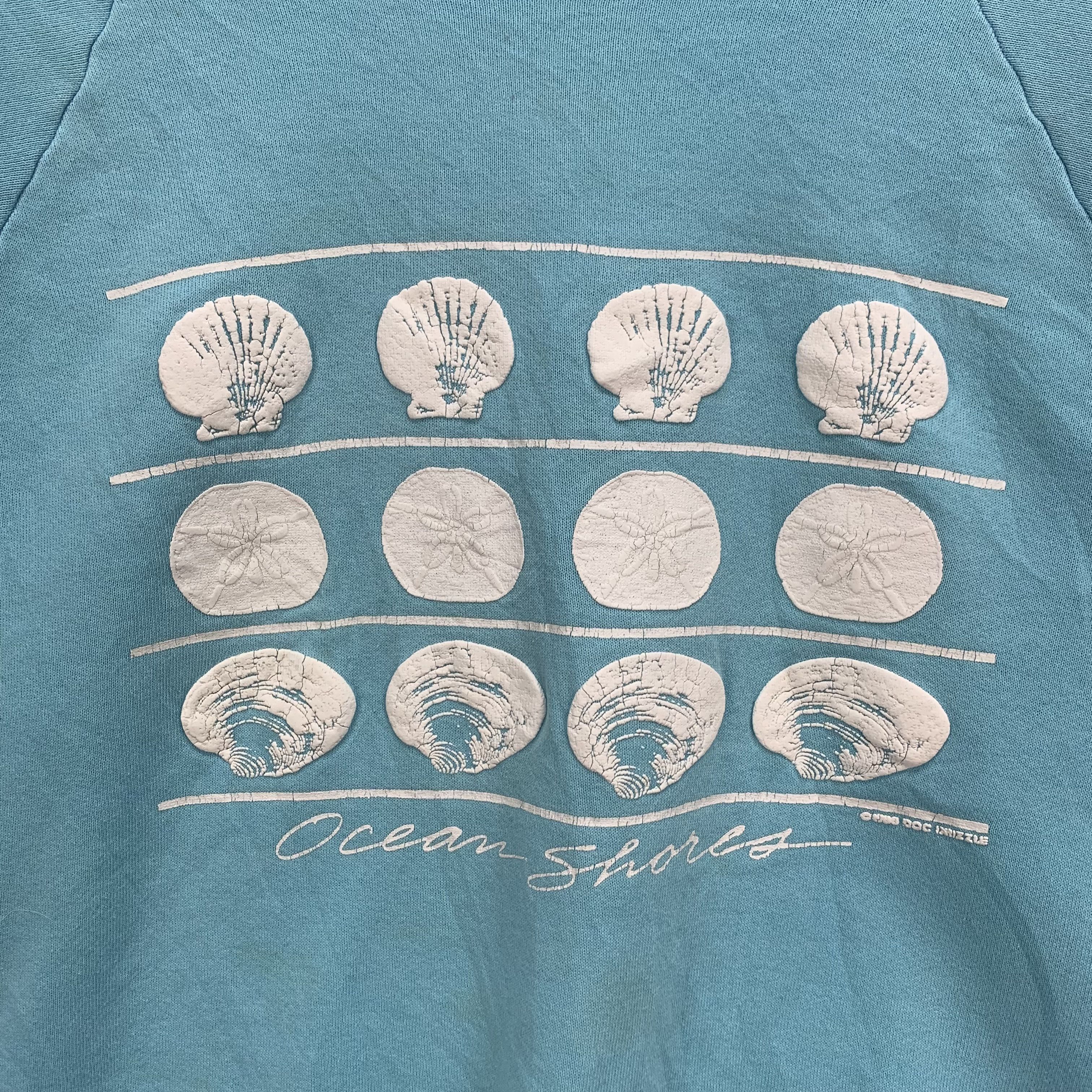 Fruit Of The Loom 88's Ocean Shores Shells Sweatshirts #3732-130 Size US XL / EU 56 / 4 - 3 Thumbnail