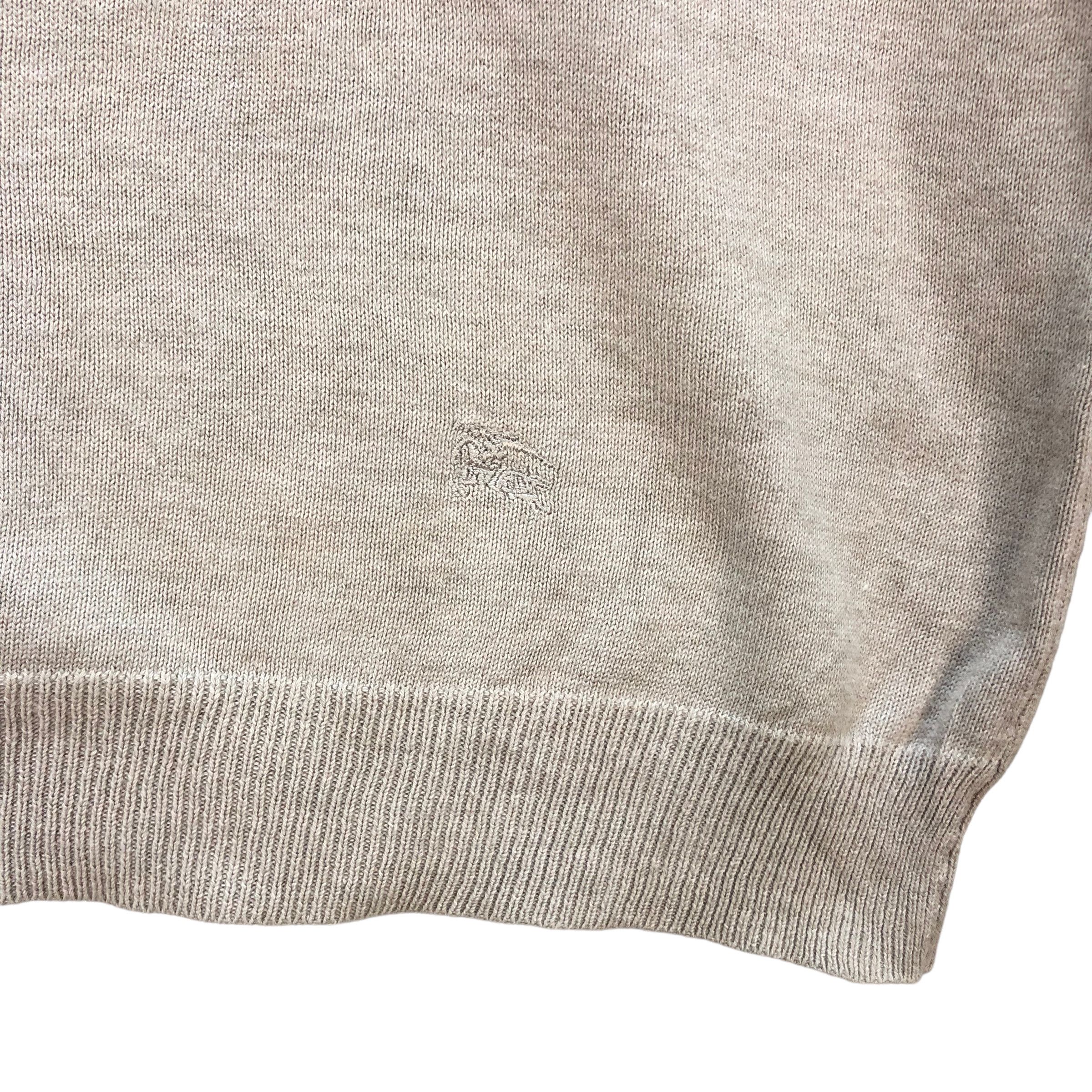 Burberry BURBERRYS' SHORT SLEEVE CROPPED SWEATER #6988-104 Size M / US 6-8 / IT 42-44 - 6 Thumbnail