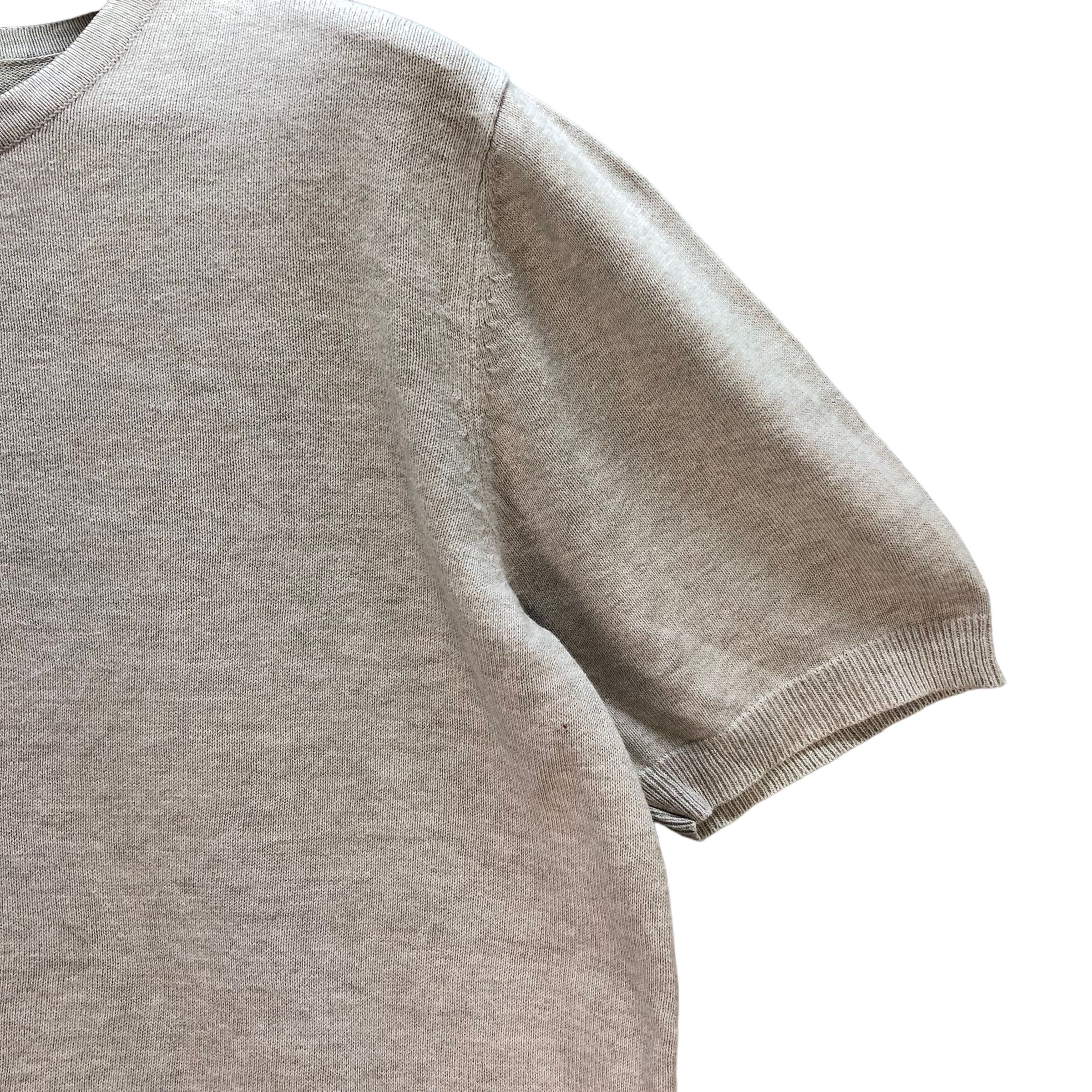 Burberry BURBERRYS' SHORT SLEEVE CROPPED SWEATER #6988-104 Size M / US 6-8 / IT 42-44 - 5 Thumbnail