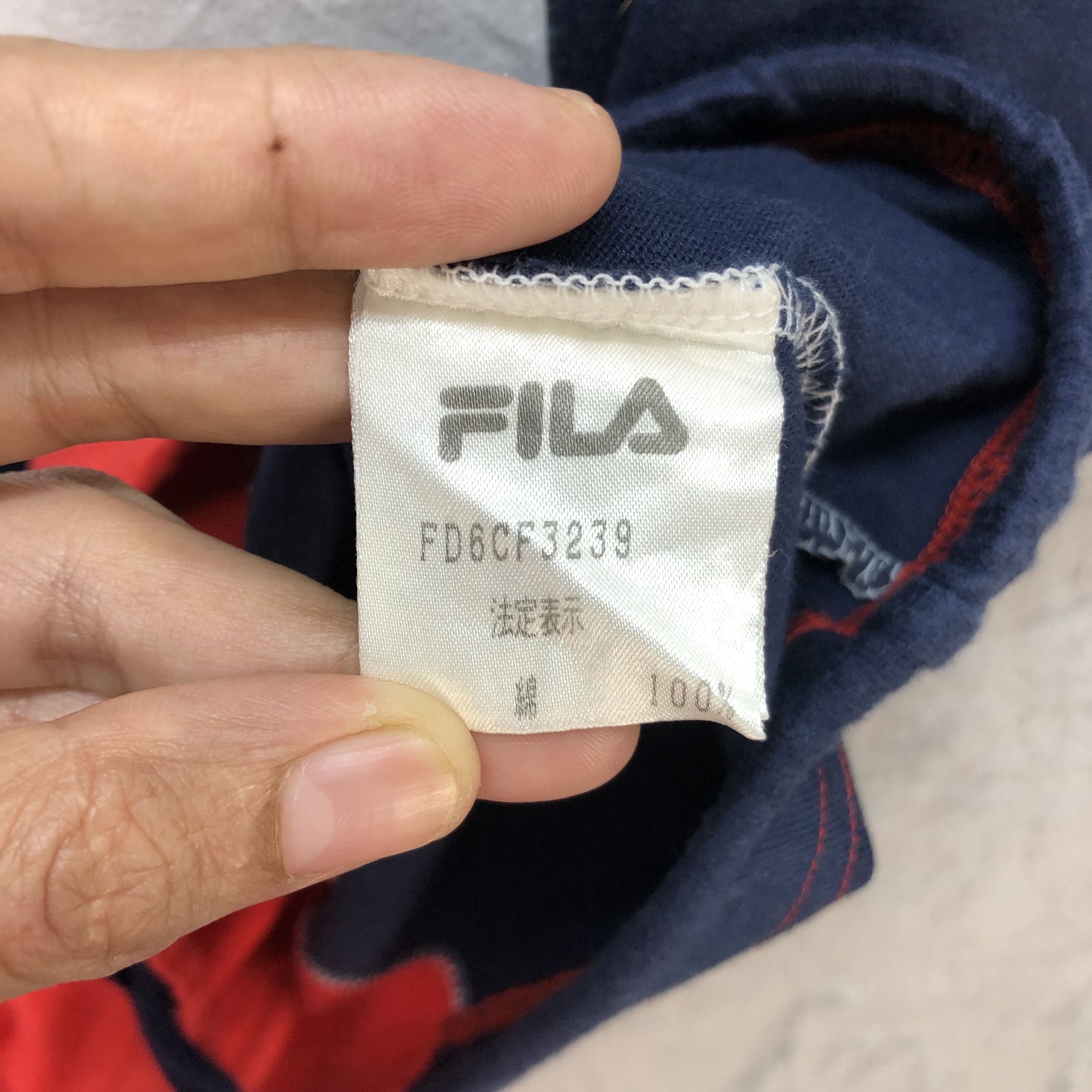 Fila FILA SPORTS COLORBLOCK SHORT SLEEVE JUMPER SWEATER #6990-104 Size US M / EU 48-50 / 2 - 8 Thumbnail