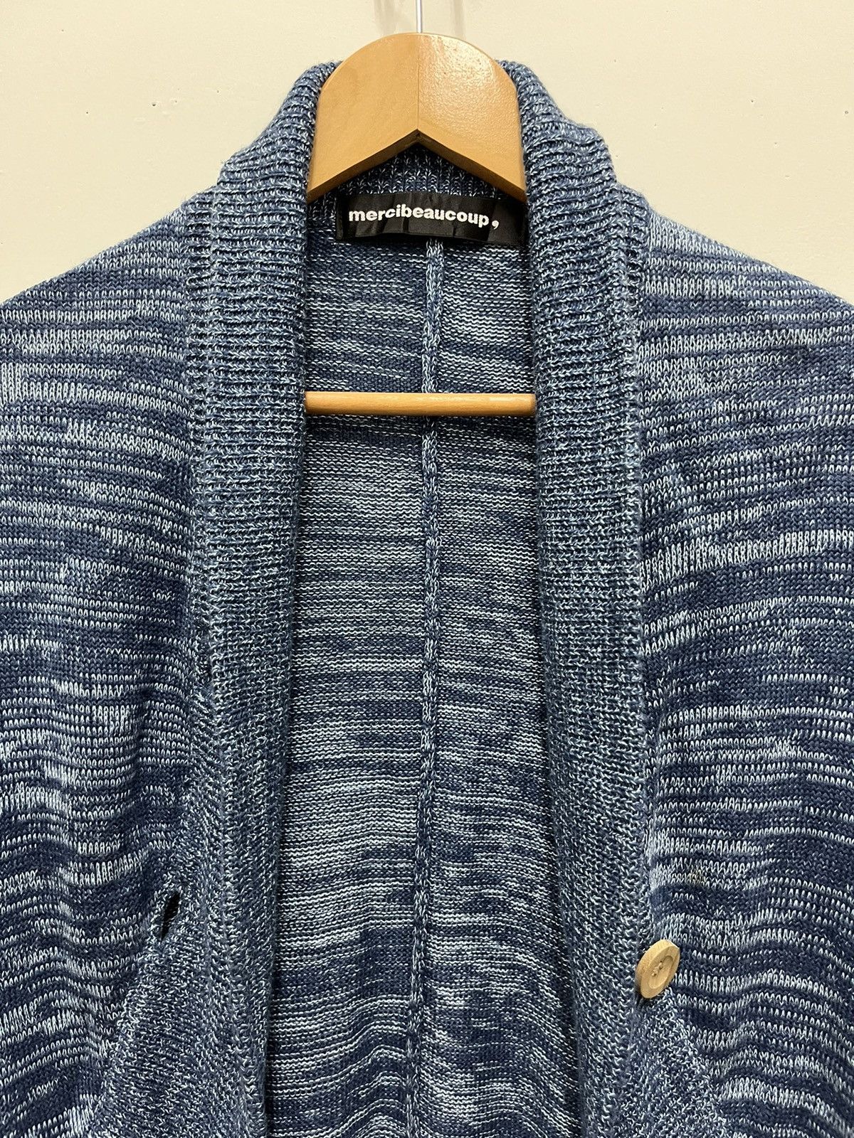 Issey Miyake Mercibeaucoup Open Cardigan With Button Size S / US 4 / IT 40 - 4 Thumbnail