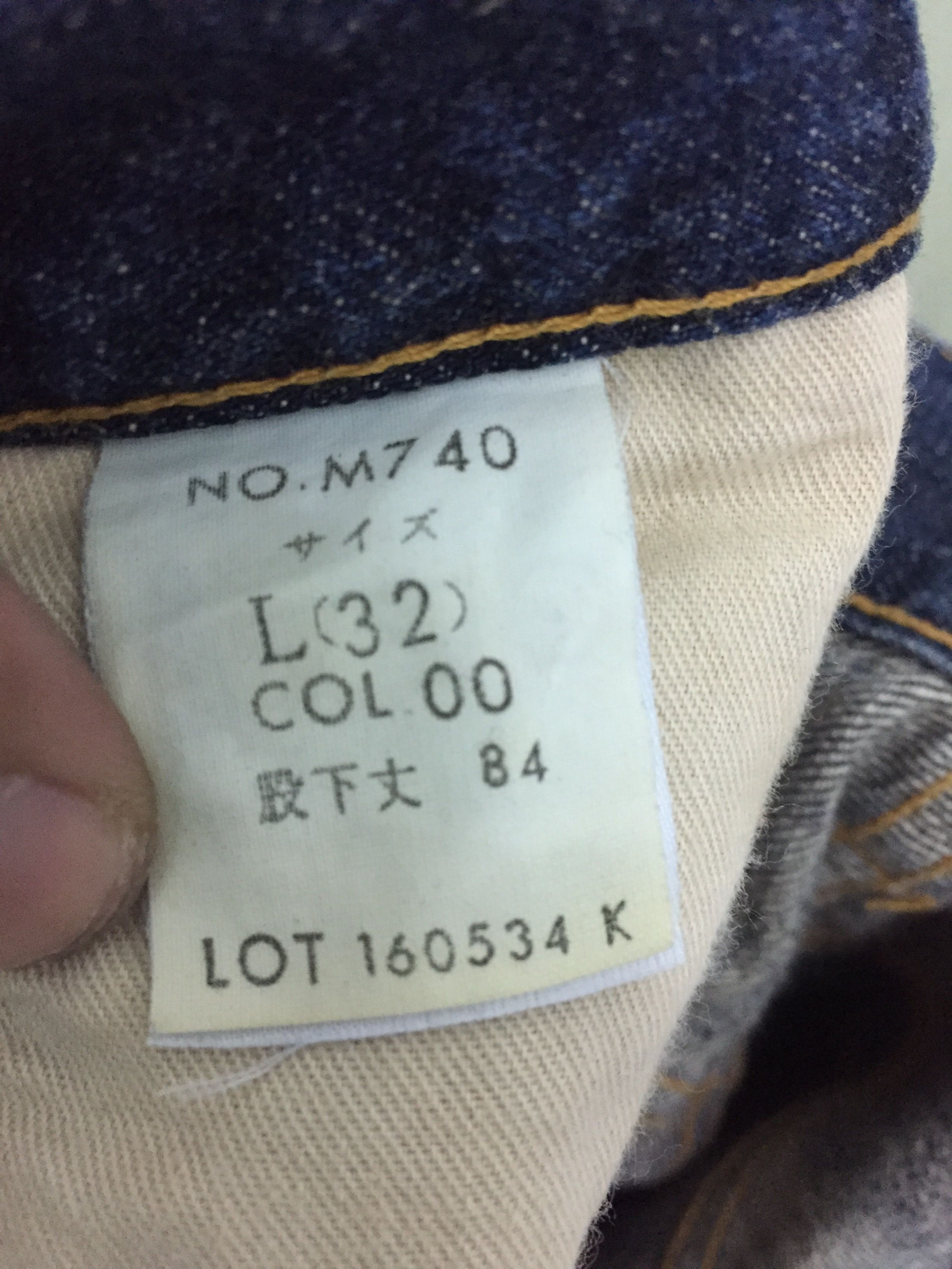 Japanese Brand Distressed Blue Way Japan Denim pants Size US 33 - 15 Thumbnail
