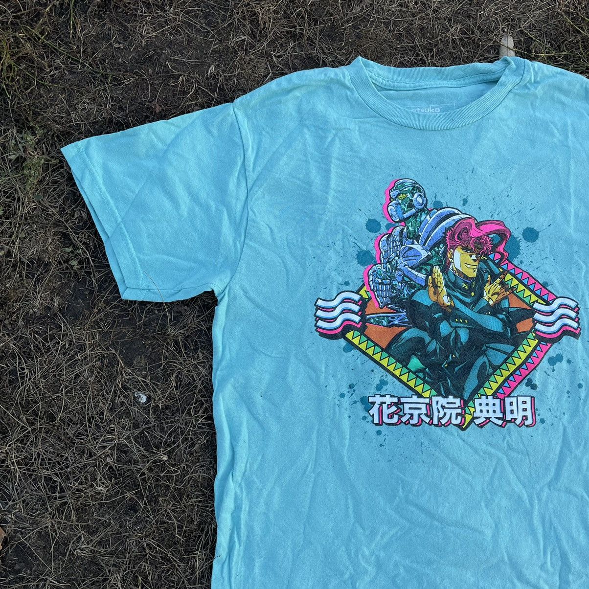Vintage Vintage Y2K Anime Graphic Tee Sun Faded Underground Streetwe Size US L / EU 52-54 / 3 - 3 Thumbnail