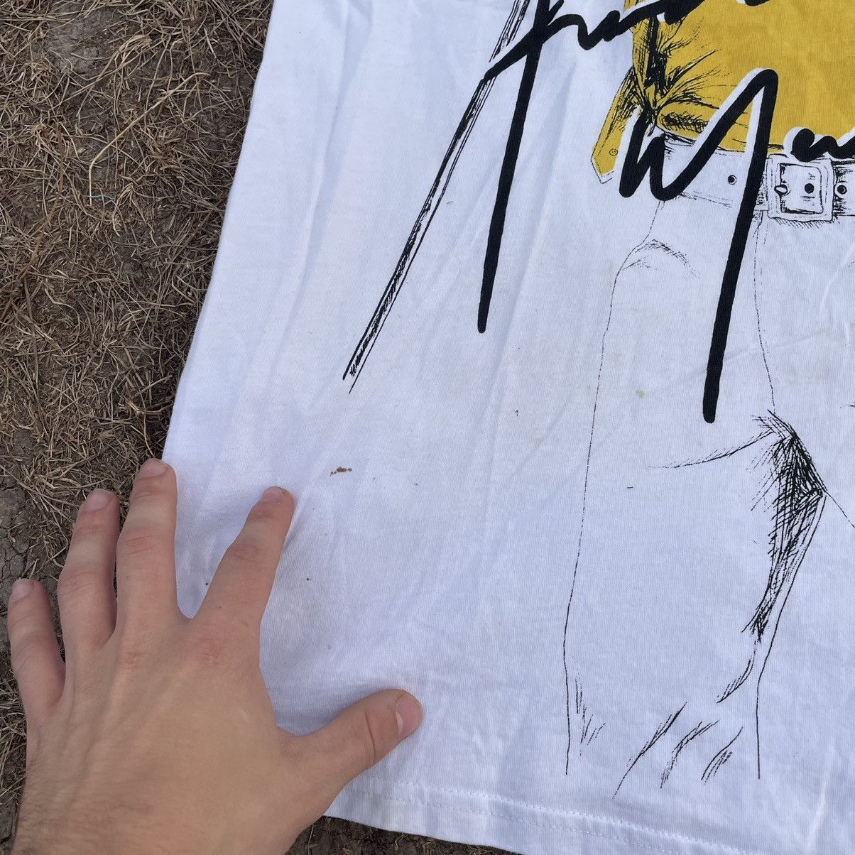 Vintage Vintage 90s Freddie Mercury Graphic Tee Band Streetwear XL Size US XL / EU 56 / 4 - 5 Thumbnail