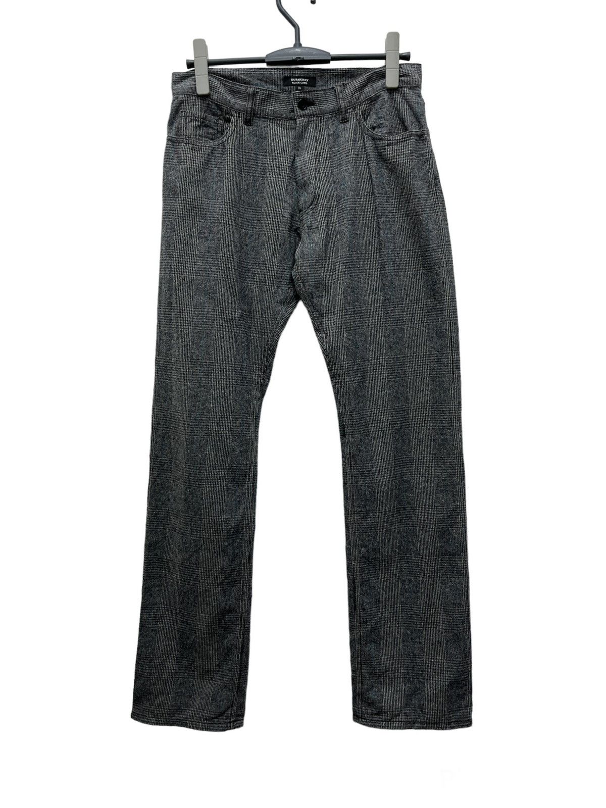 Burberry Burberry Black Label Checkered Grey Corduroy Pants Size US 30 / EU 46 - 1 Thumbnail