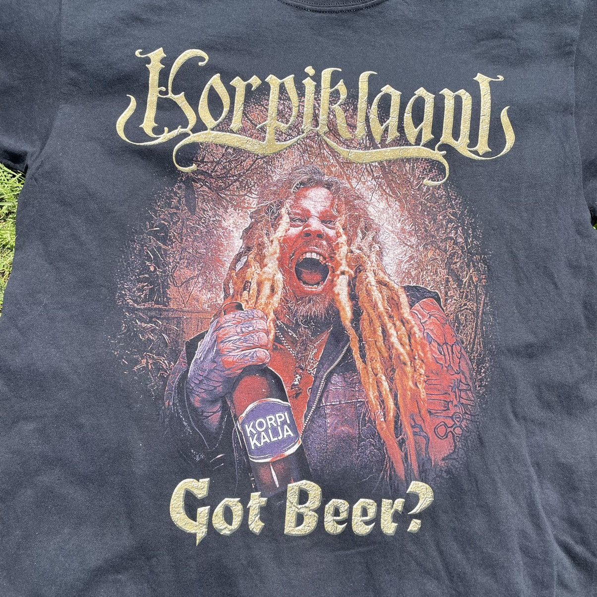 Vintage Vintage 90s Grunge Graphic Tee Got Beer Band Art Humor L Size US L / EU 52-54 / 3 - 4 Thumbnail
