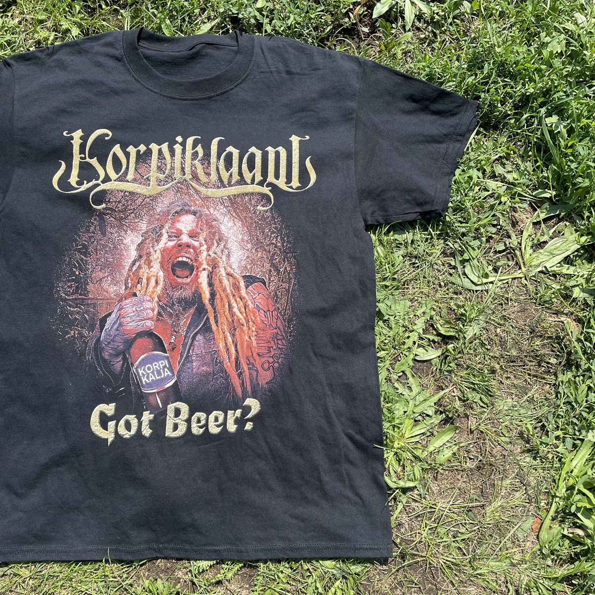 Vintage Vintage 90s Grunge Graphic Tee Got Beer Band Art Humor L Size US L / EU 52-54 / 3 - 2 Thumbnail