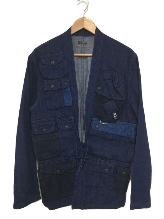 Kapital 🐎 Denim Fishing Kimono Jacket | Grailed