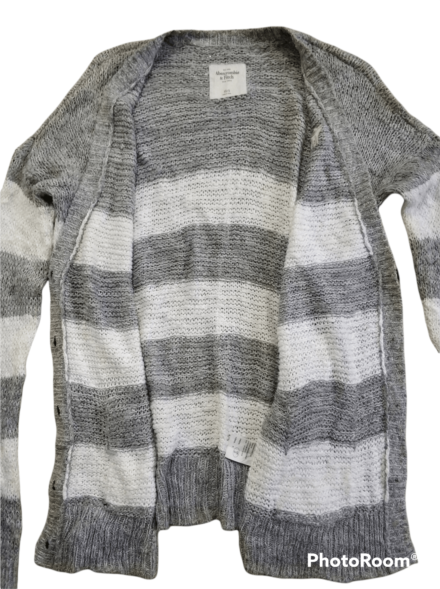 Abercrombie & Fitch 🔥Abercrombie Cable Knit Mohair Cardigan Size M / US 6-8 / IT 42-44 - 3 Thumbnail
