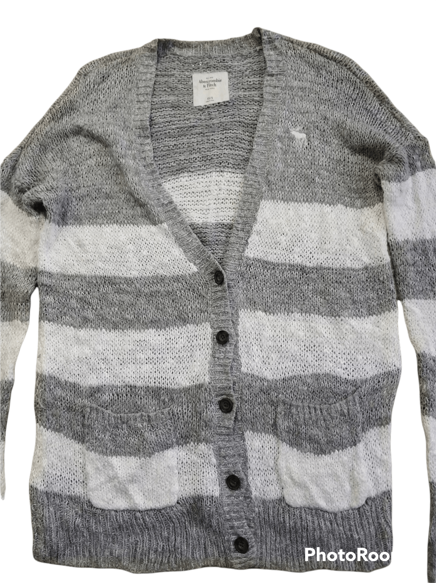 Abercrombie & Fitch 🔥Abercrombie Cable Knit Mohair Cardigan Size M / US 6-8 / IT 42-44 - 6 Thumbnail