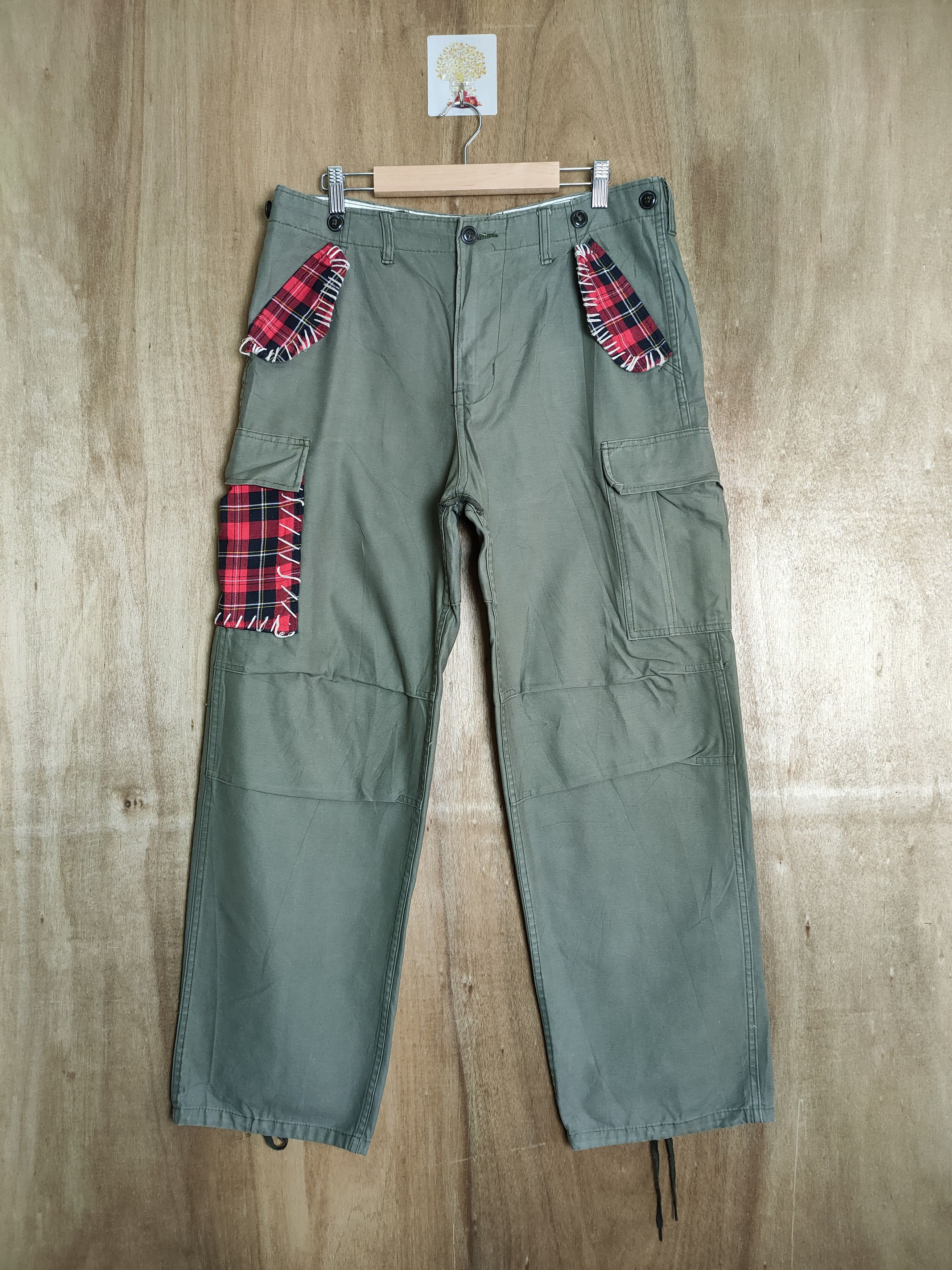 MILITARY CARGO PANTS KAPITAL STYLE