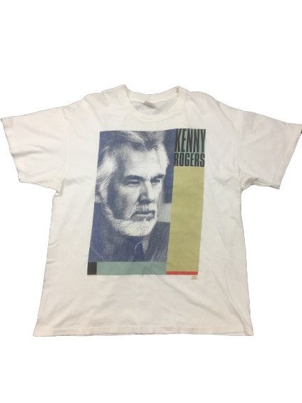 Band Tees Vintage 90s Kenny Rodgers country music band tee RIP Size US L / EU 52-54 / 3 - 1 Thumbnail