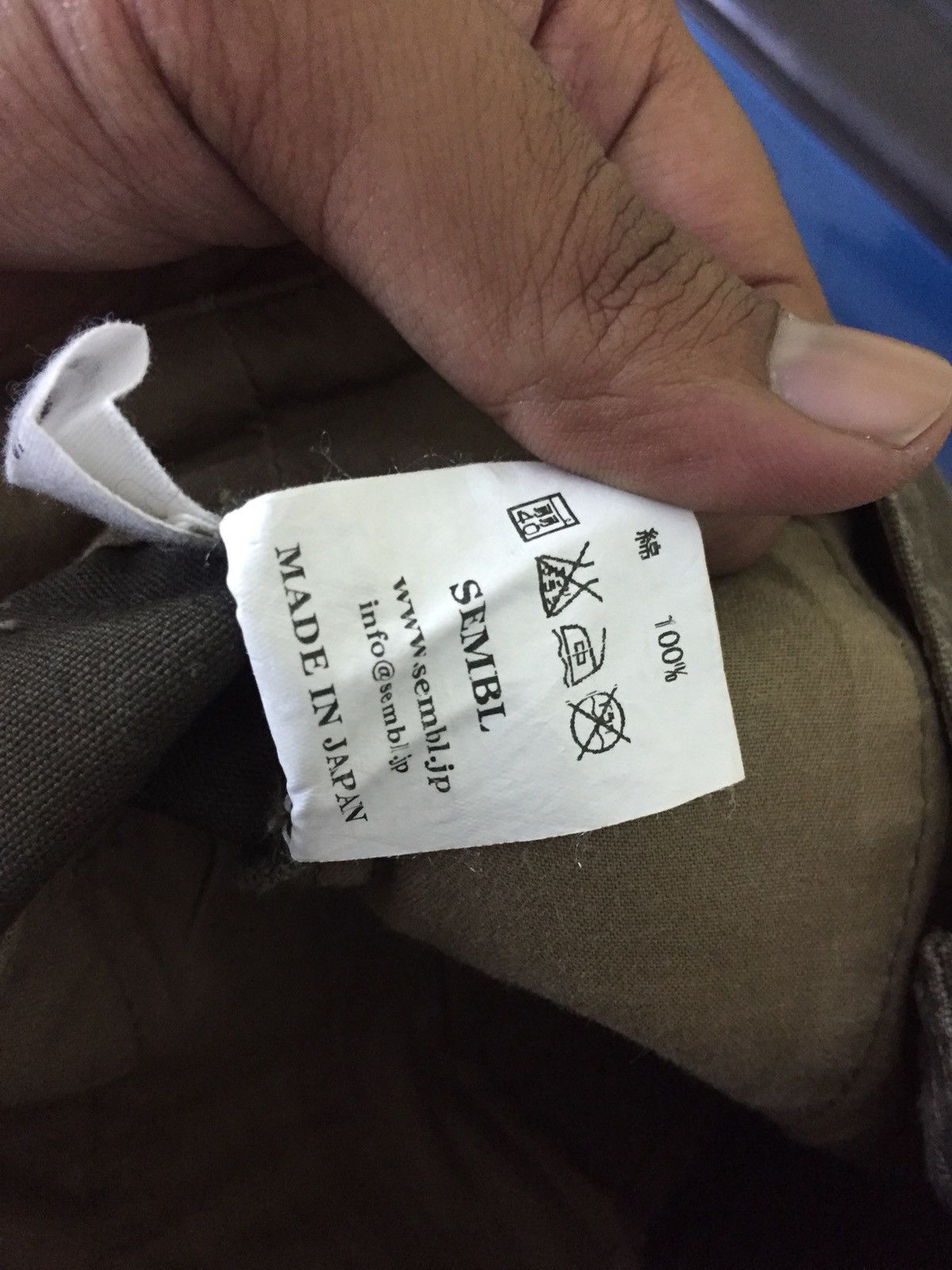 SEMBL Sembl Bondage Khakis Pants Zipper Design Size US 34 / EU 50 - 6 Thumbnail