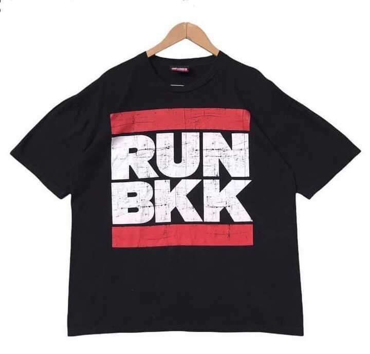 image of Rap Tees x Vintage Run Bkk in Black, Men's (Size XL)