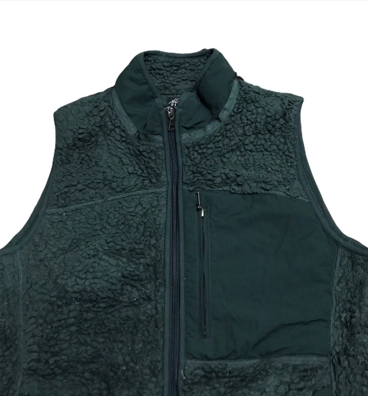 Uniqlo Uniqlo dark green Fleece vest Size US L / EU 52-54 / 3 - 2 Thumbnail