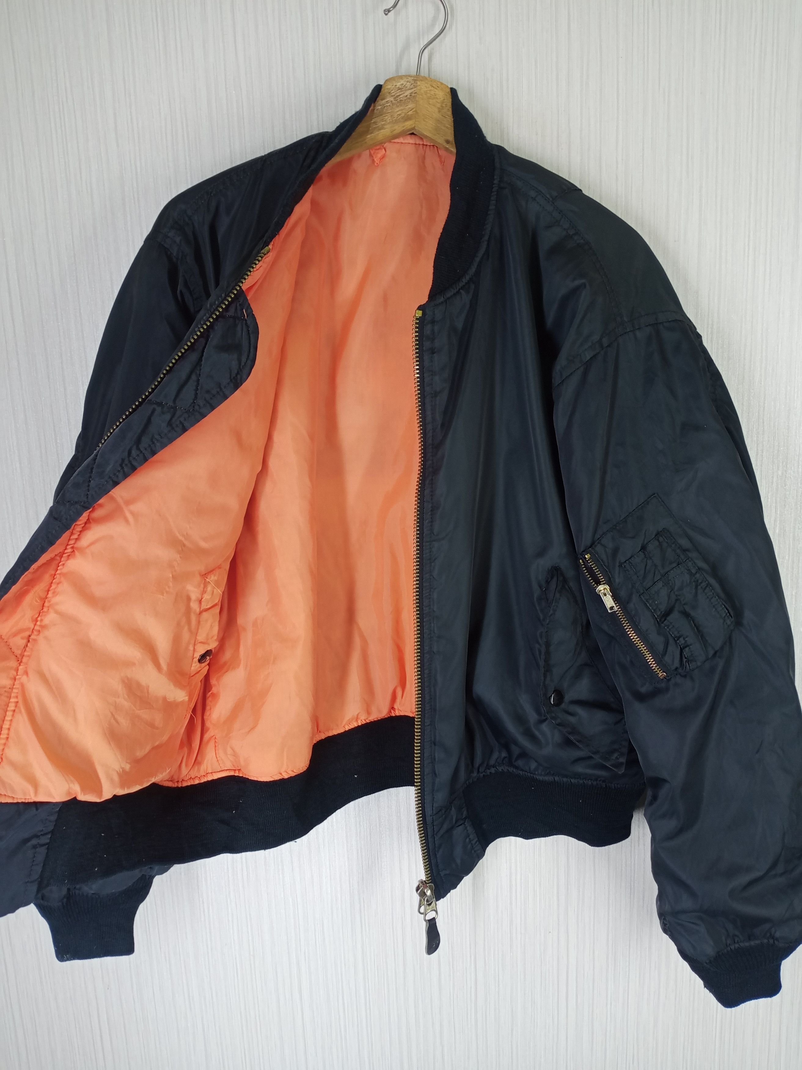 Naval Clothing Factory Rare Vintage Us Navy Naval Air Force Bomber Jacket Size US L / EU 52-54 / 3 - 7 Thumbnail