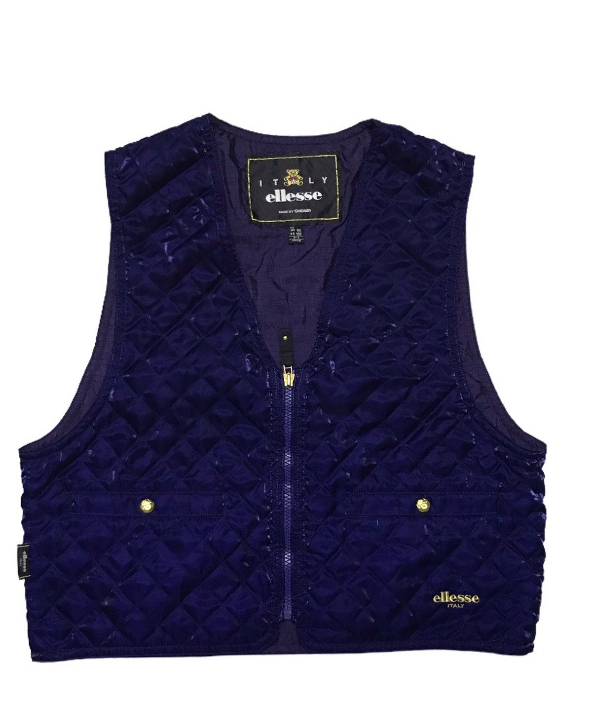 Ellesse Ellesse quilted vest jacket Size US L / EU 52-54 / 3 - 1 Thumbnail
