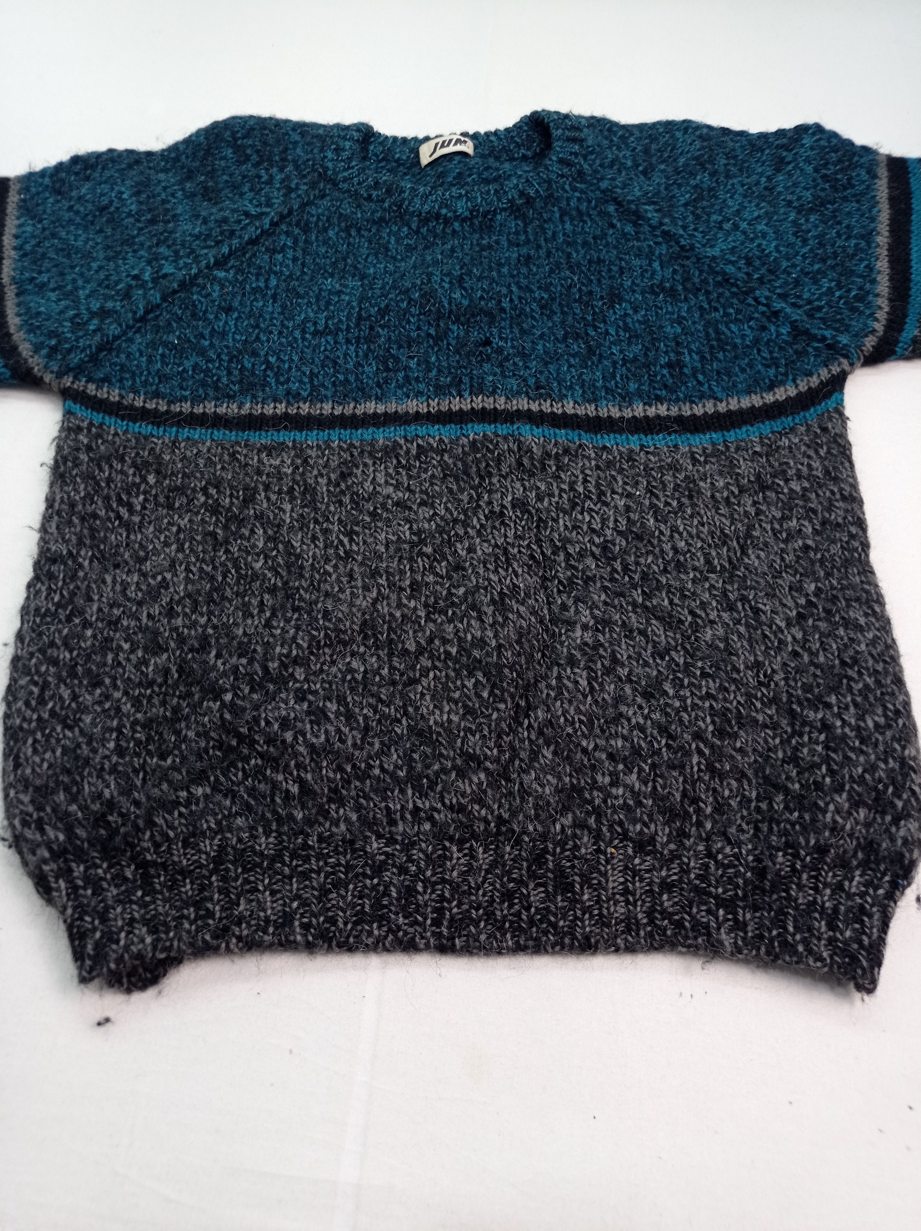 Homespun Knitwear × Japanese Brand Vintage Jun Men Knitwear Sweater Size US M / EU 48-50 / 2 - 7 Thumbnail