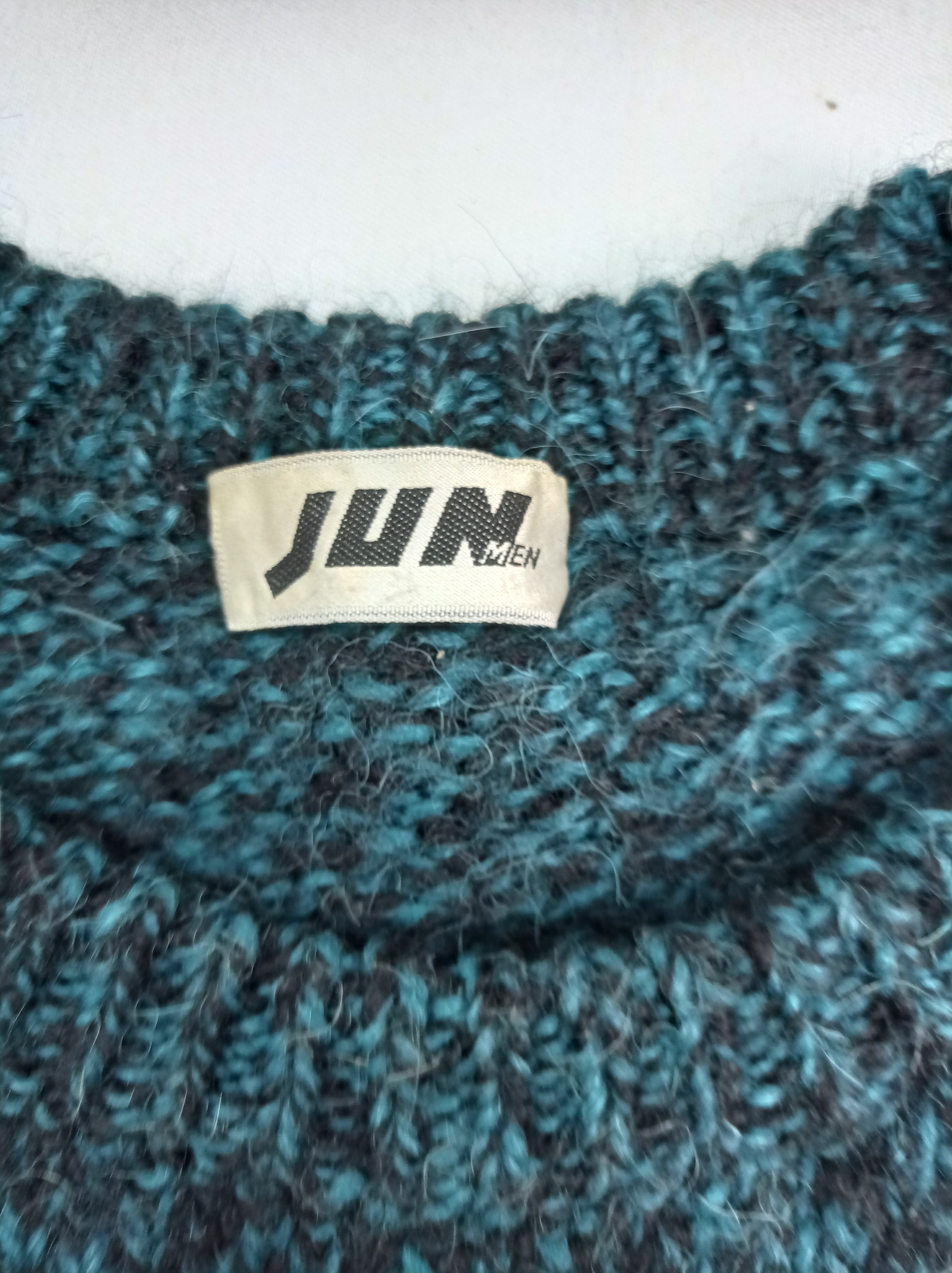 Homespun Knitwear × Japanese Brand Vintage Jun Men Knitwear Sweater Size US M / EU 48-50 / 2 - 6 Thumbnail