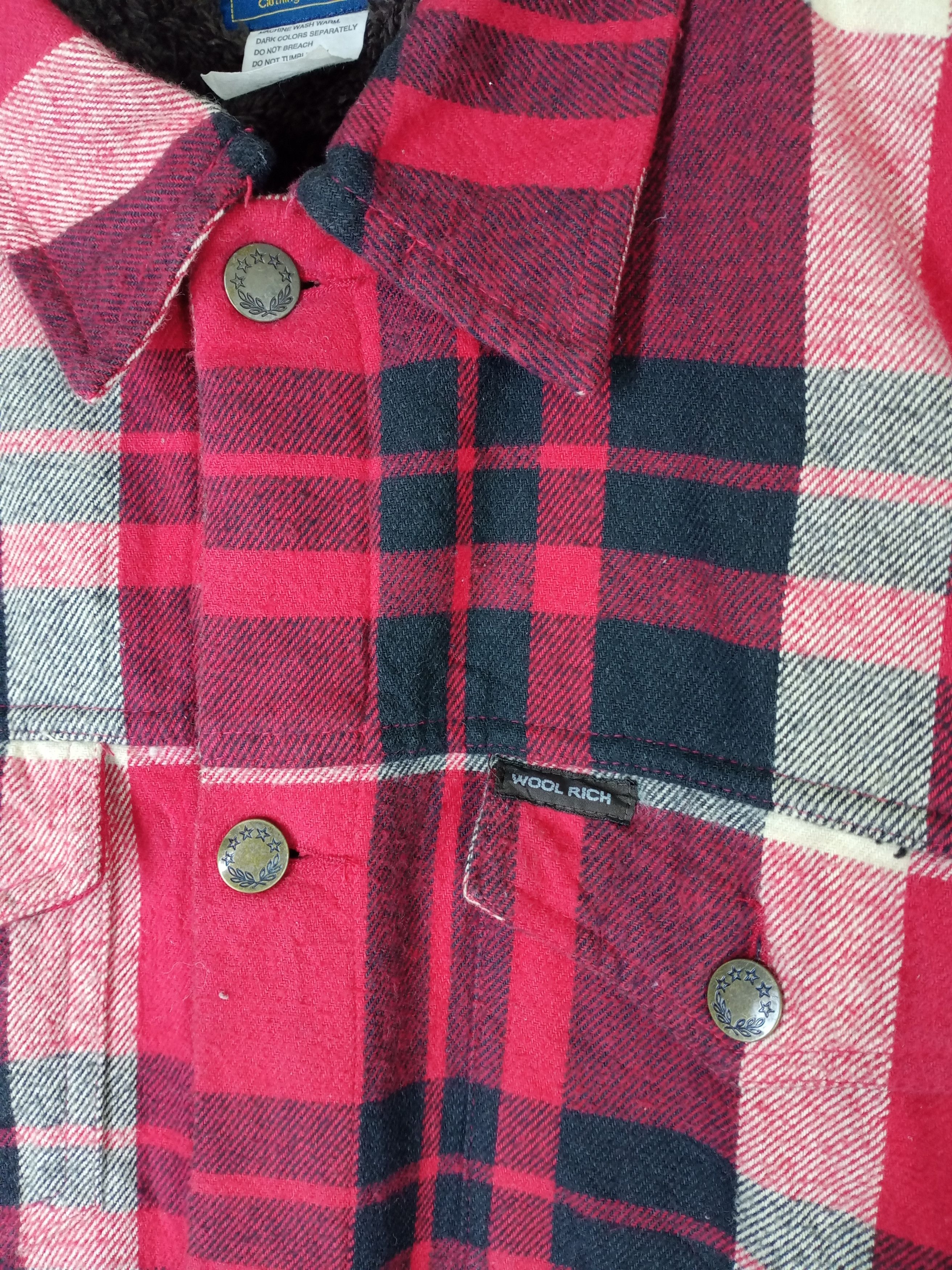 Woolrich Woolen Mills Rare Vintage 90s Woolrich Buffalo Plaid Jacket Size US L / EU 52-54 / 3 - 7 Thumbnail