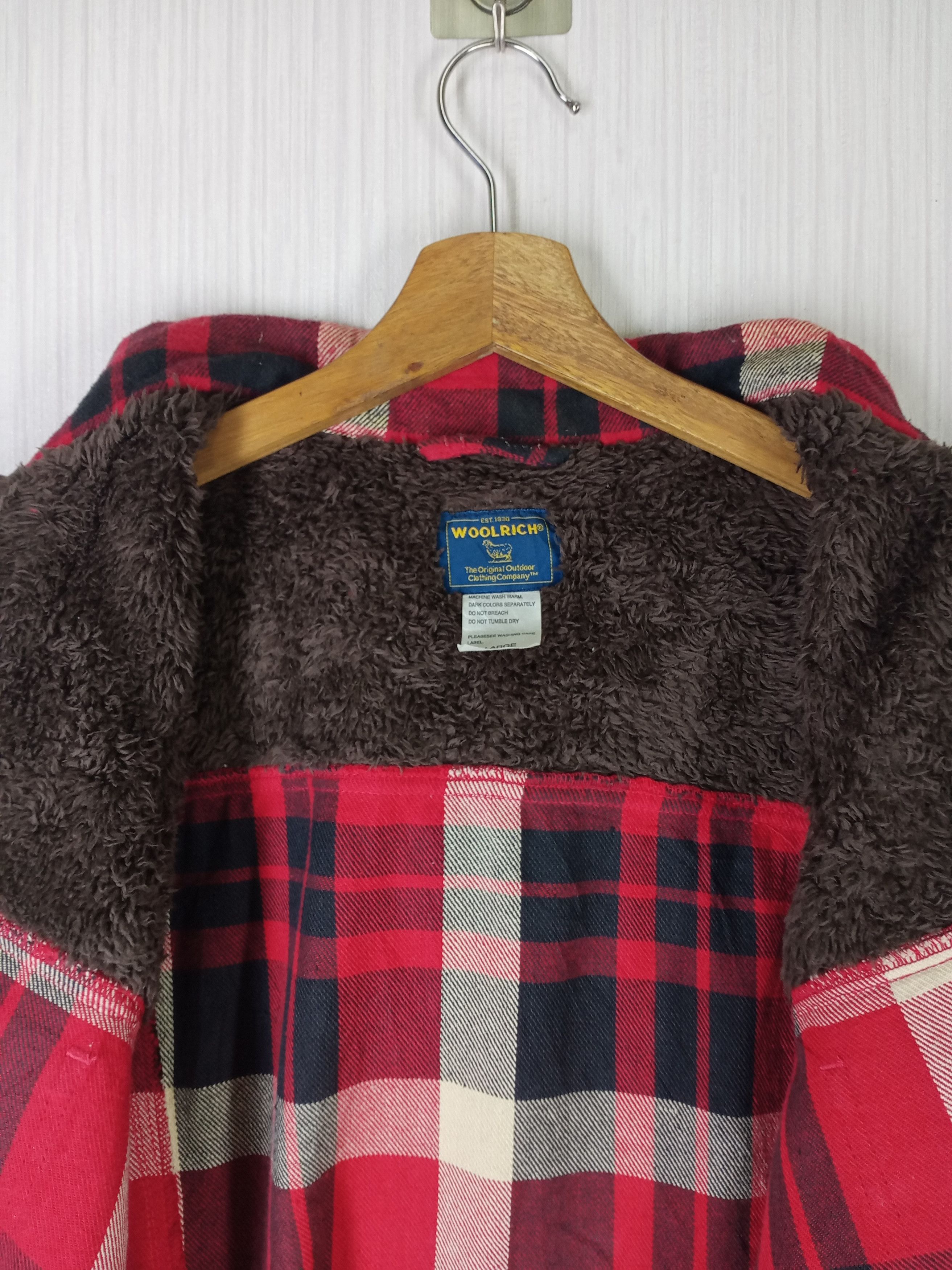 Woolrich Woolen Mills Rare Vintage 90s Woolrich Buffalo Plaid Jacket Size US L / EU 52-54 / 3 - 3 Thumbnail