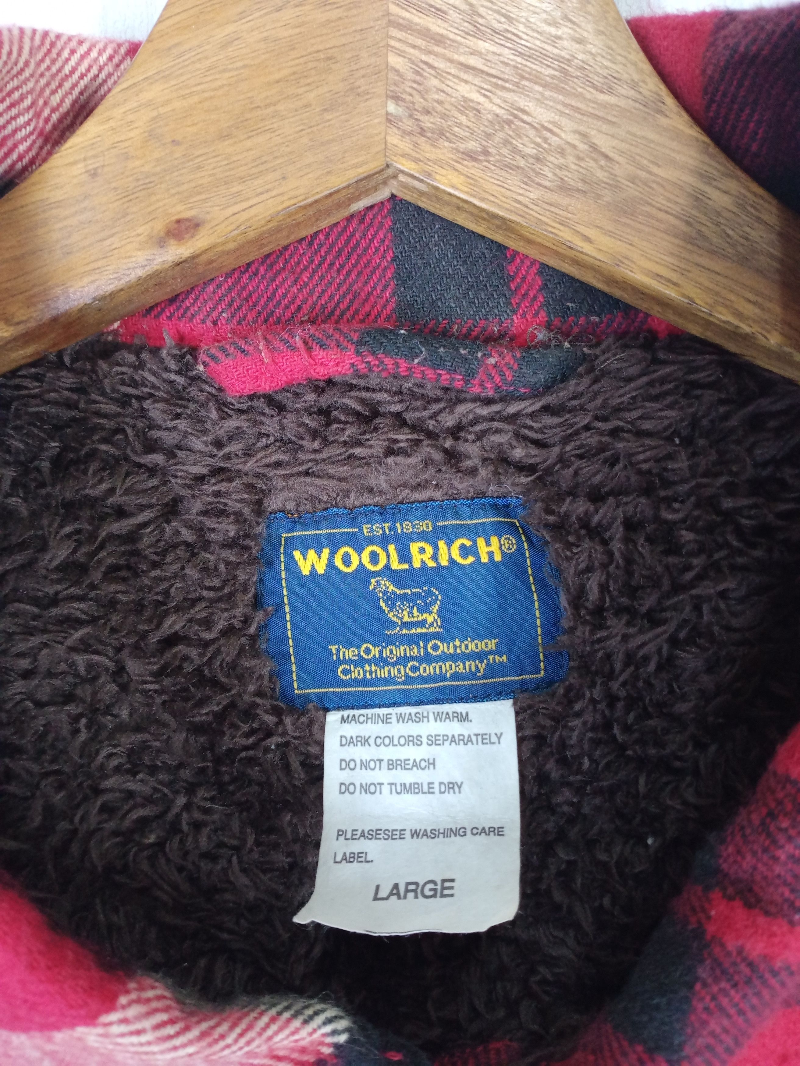 Woolrich Woolen Mills Rare Vintage 90s Woolrich Buffalo Plaid Jacket Size US L / EU 52-54 / 3 - 9 Thumbnail
