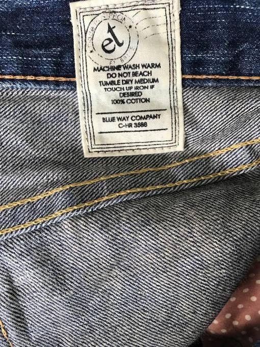 Japanese Brand Japanese Brand Et Botte Denim Pants Size US 30 / EU 46 - 10 Thumbnail