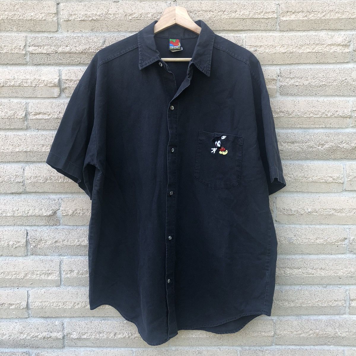 Disney × Mickey Unlimited × Vintage Vintage 90s Disney Mickey Unlimited button up pocket Shirt L Size US L / EU 52-54 / 3 - 1 Thumbnail