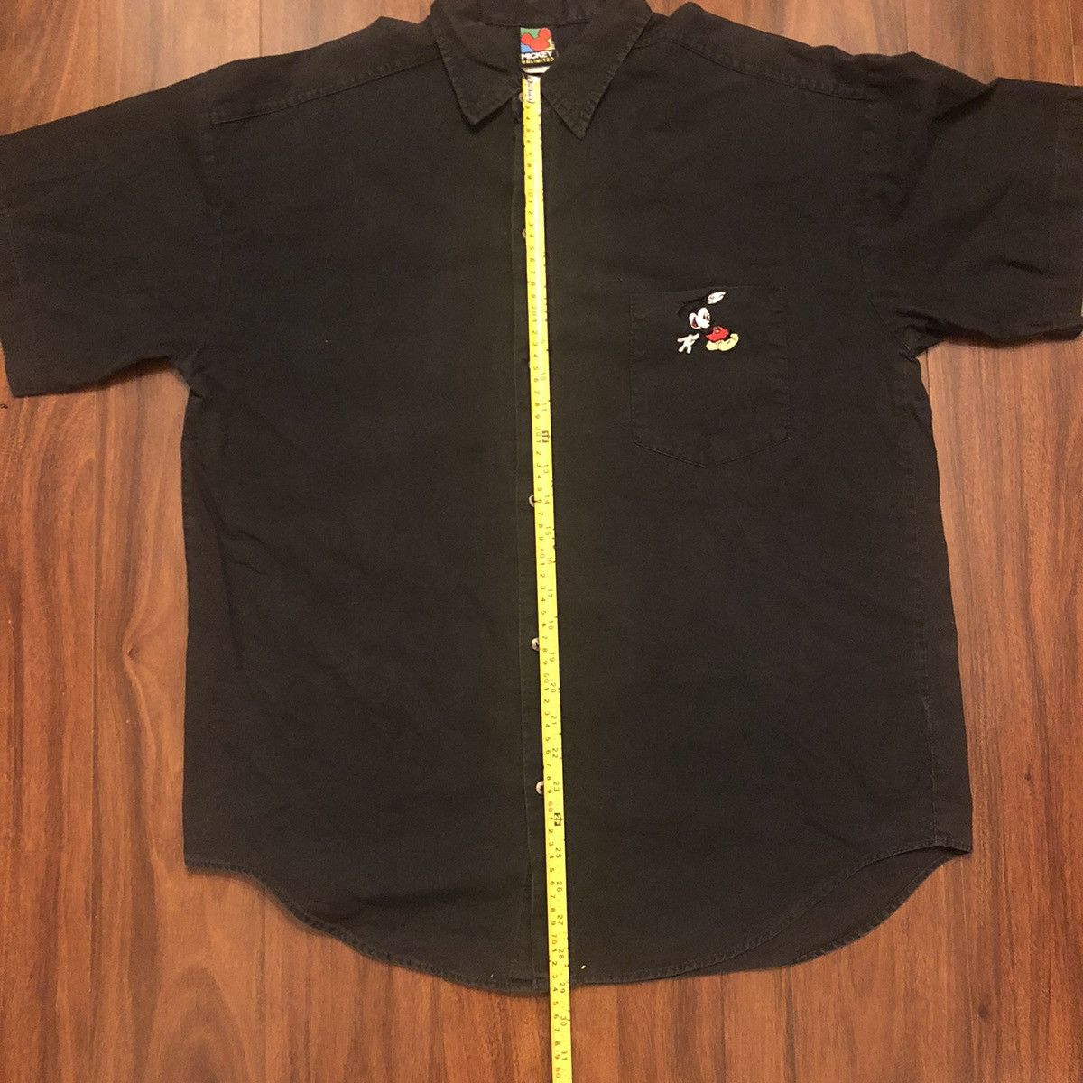 Disney × Mickey Unlimited × Vintage Vintage 90s Disney Mickey Unlimited button up pocket Shirt L Size US L / EU 52-54 / 3 - 3 Thumbnail