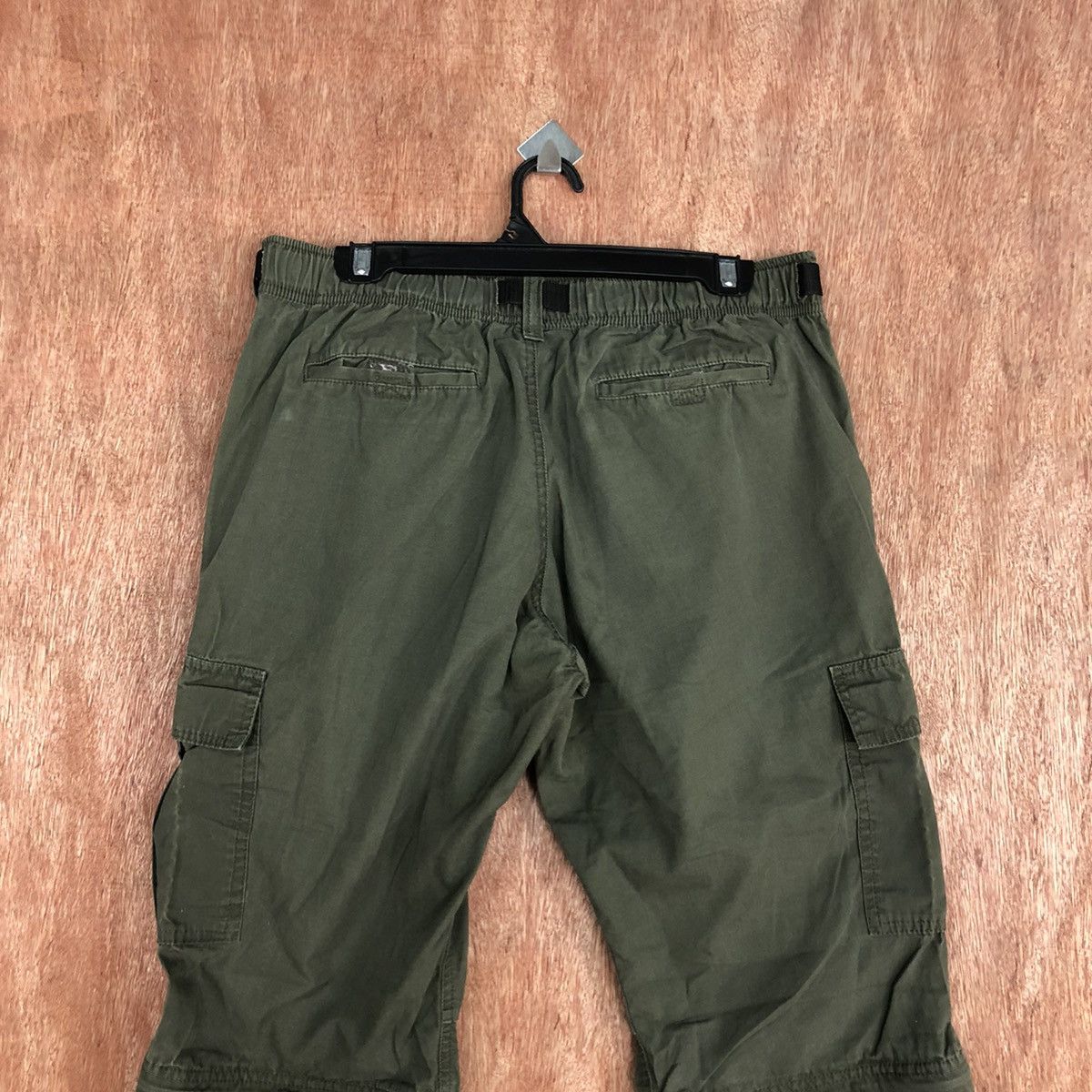 Japanese Brand DLL Japan Green Multipocket utility Cargo Pants #2145 Size US 33 - 10 Thumbnail